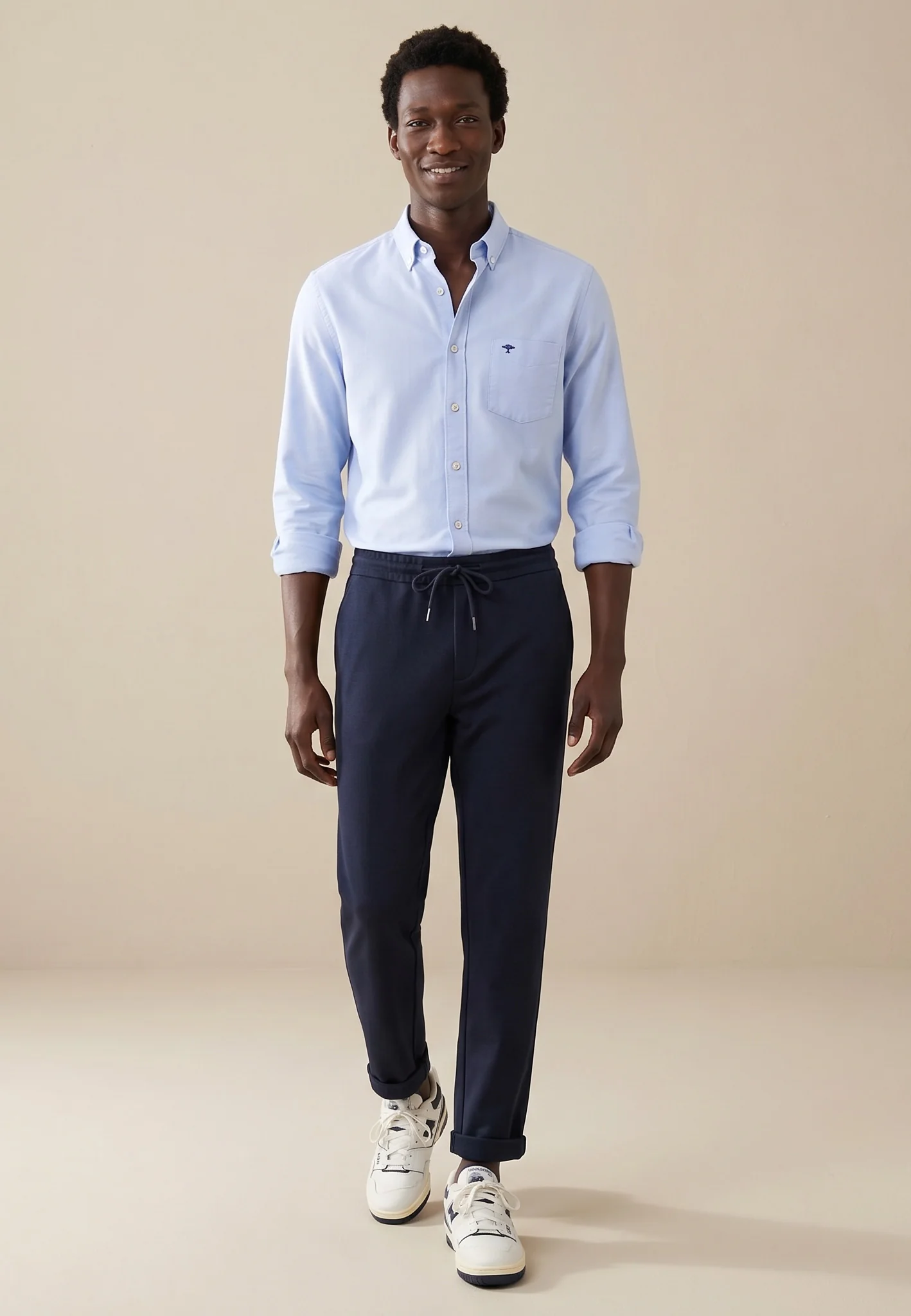 Oxfordhemd aus Baumwolle mit Button-Down-Kragen - Image 8