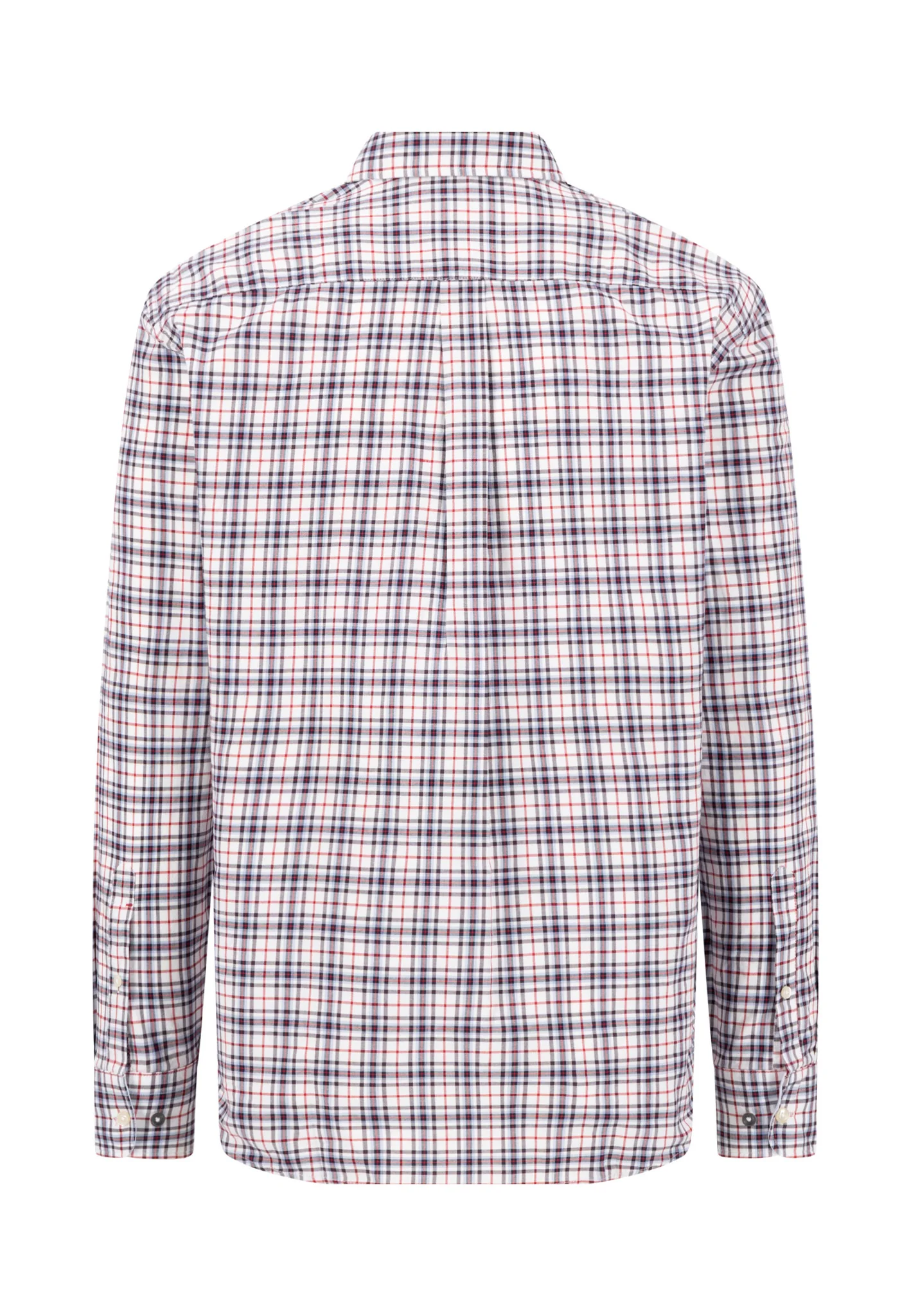Oxfordhemd aus Baumwolle mit Karomuster und Button-Down-Kragen - Image 10