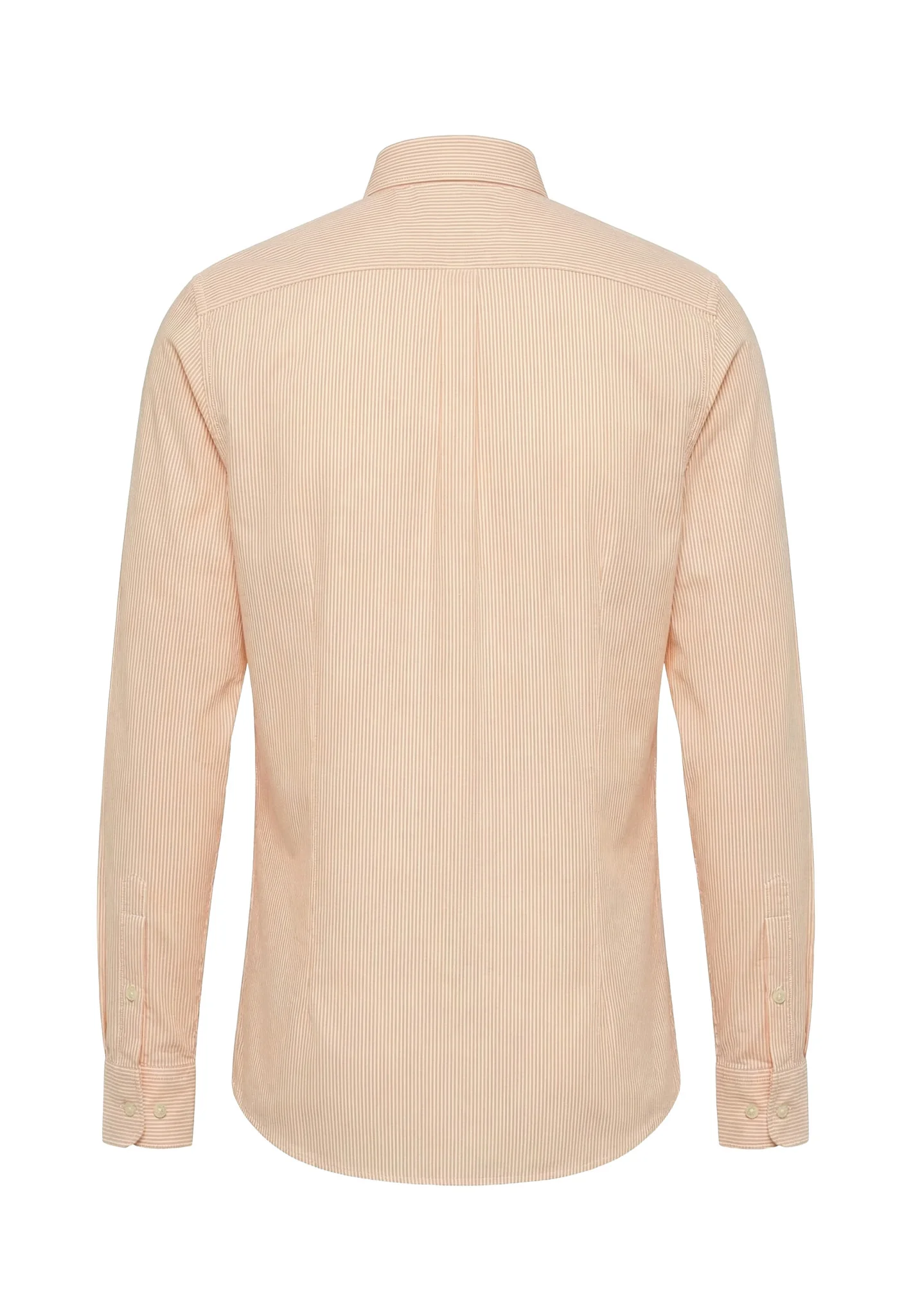 Oxfordhemd aus Baumwolle mit Streifenmuster und Button-Down-Kragen - Image 2
