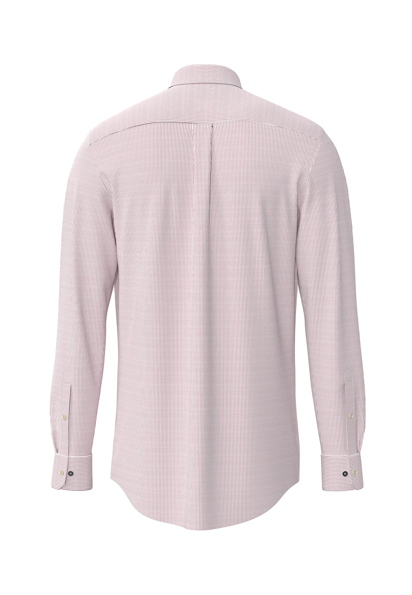 Oxfordhemd aus Baumwolle mit Streifenmuster und Button-Down-Kragen - Image 5