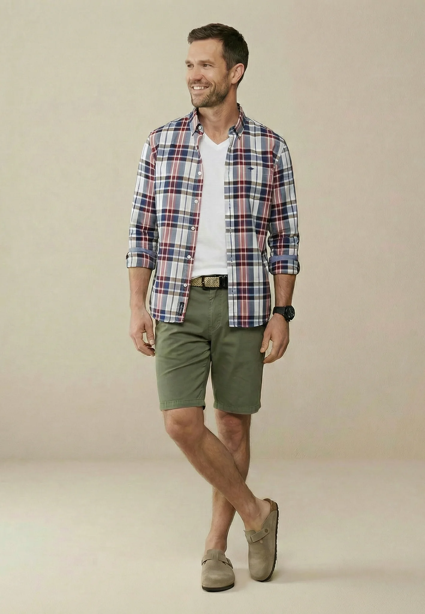 Oxfordhemd mit Button-Down-Kragen und langen Ärmeln - Image 7