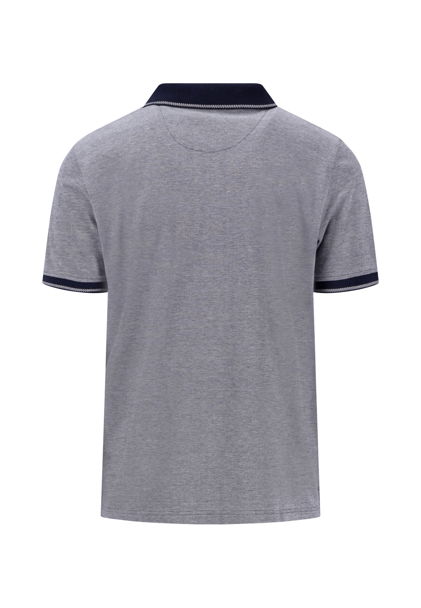 Piquè-Poloshirt in Two-Tone-Optik - Image 14