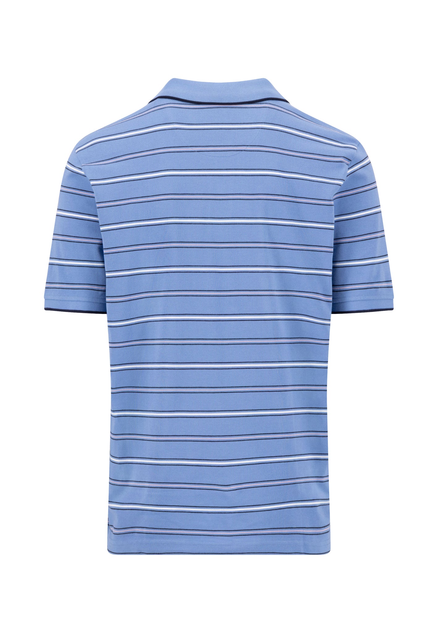Poloshirt aus Baumwolle in Streifenoptik - Image 2