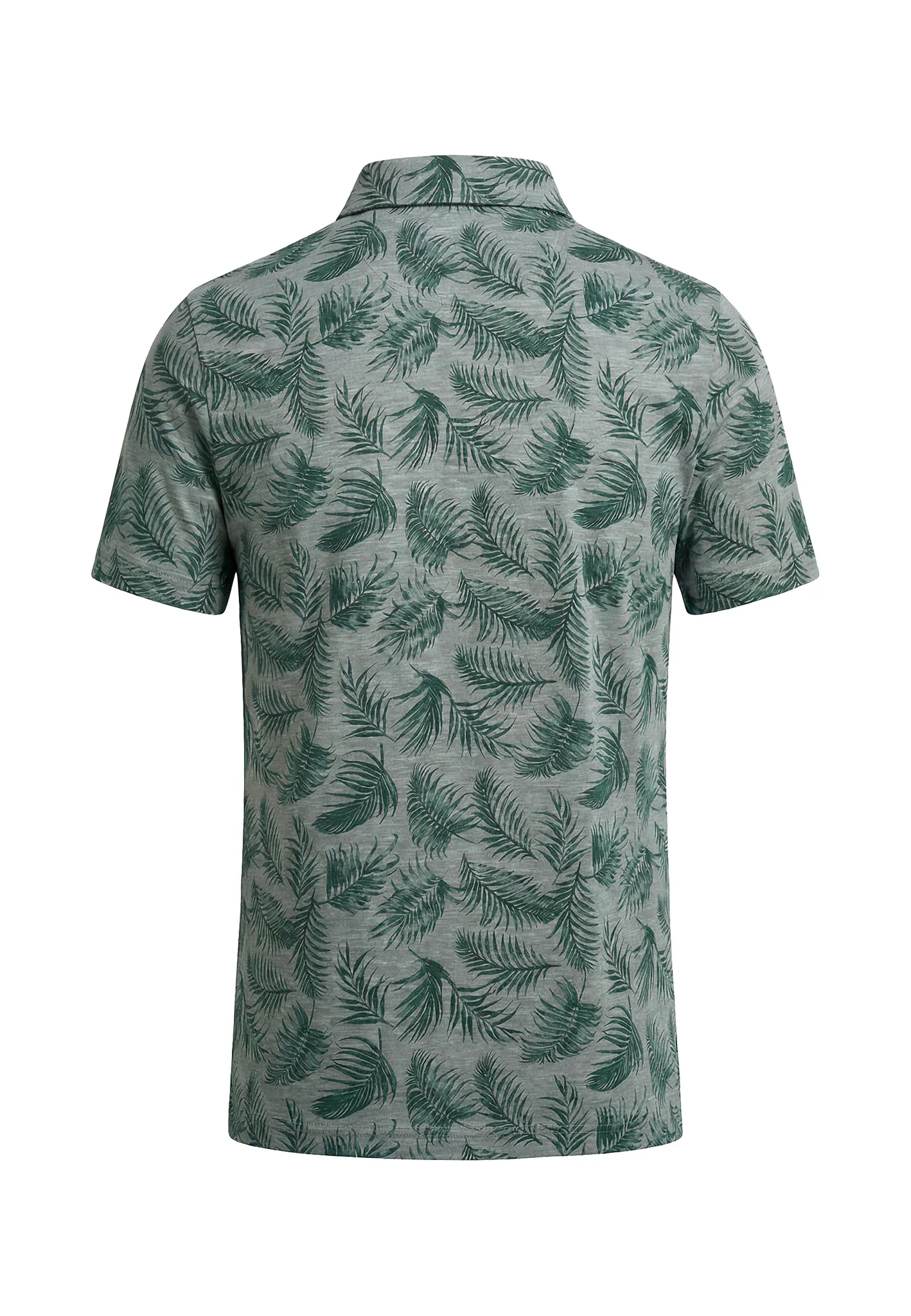 Poloshirt aus Baumwolle mit Allover-Print und Polokragen - Image 10
