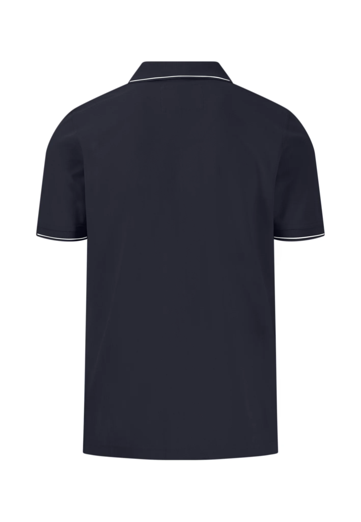 Poloshirt aus Baumwolle mit dezentem Kragendetail - Image 14