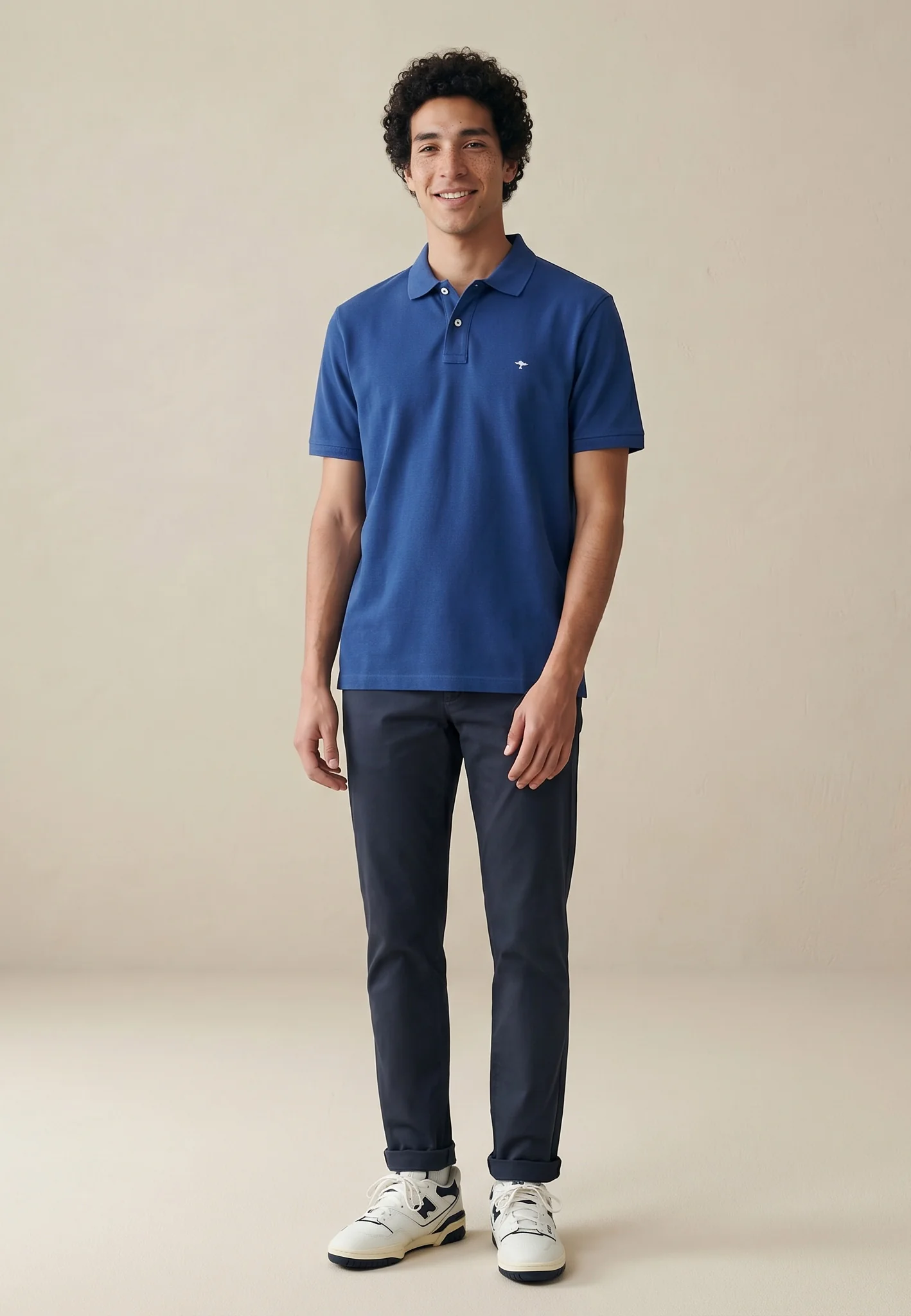 Poloshirt aus Baumwolle mit klassischem Kragen - Image 17