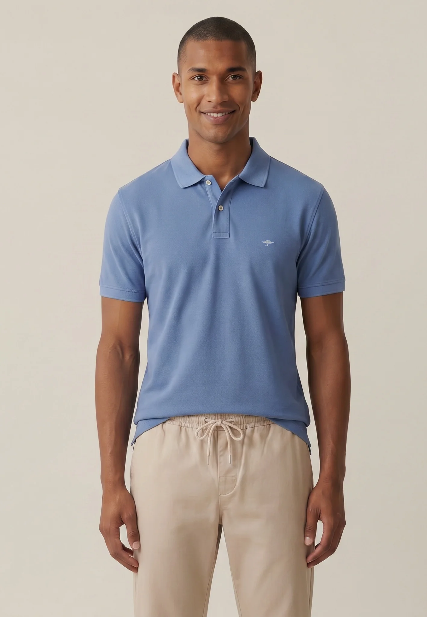 Poloshirt aus Baumwolle mit klassischem Kragen - Image 6