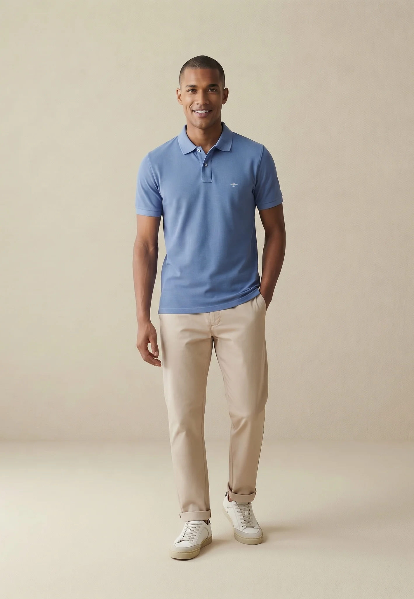 Poloshirt aus Baumwolle mit klassischem Kragen - Image 7