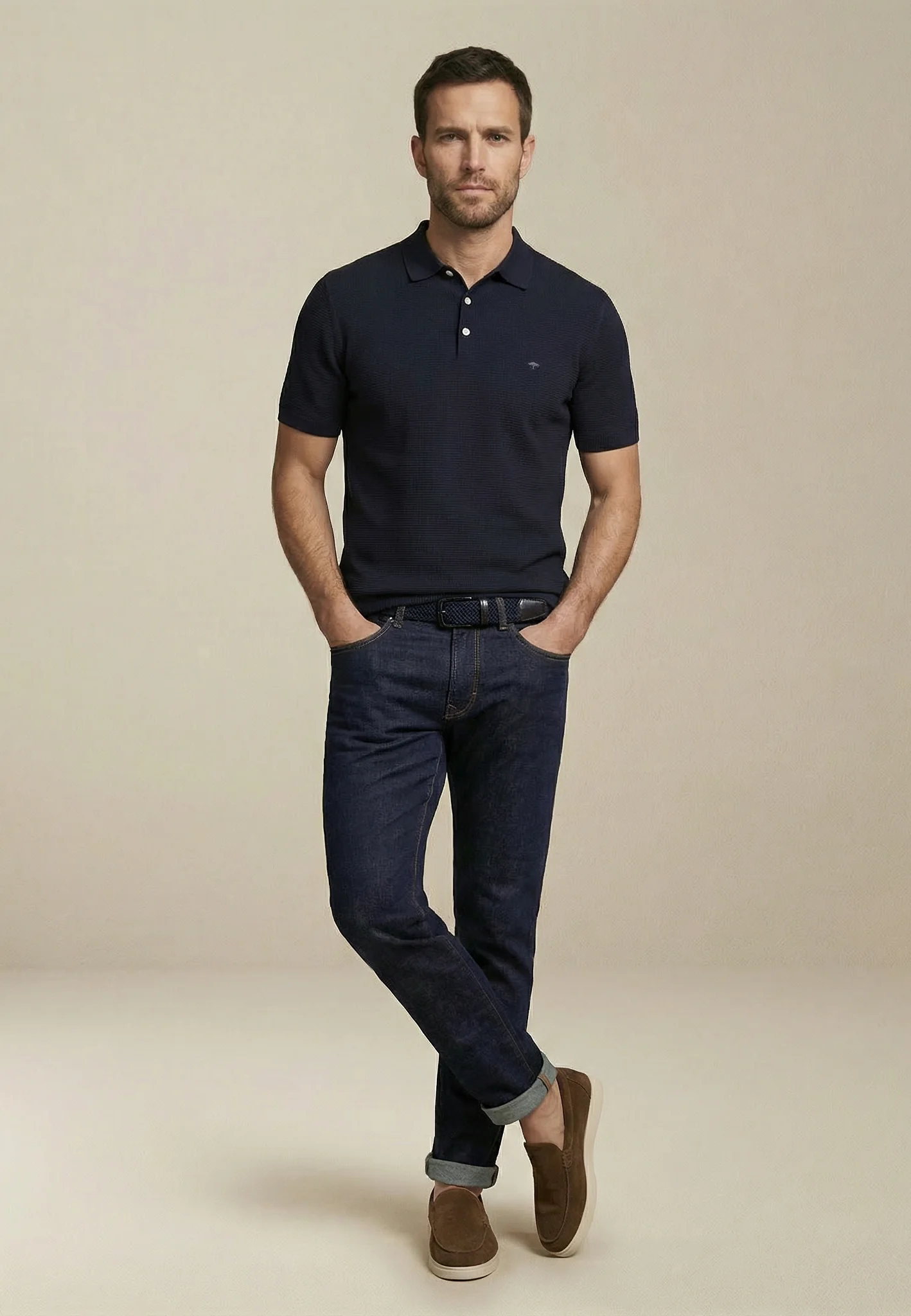 Poloshirt aus Baumwolle mit klassischem Polokragen – Air Cotton - Image 22