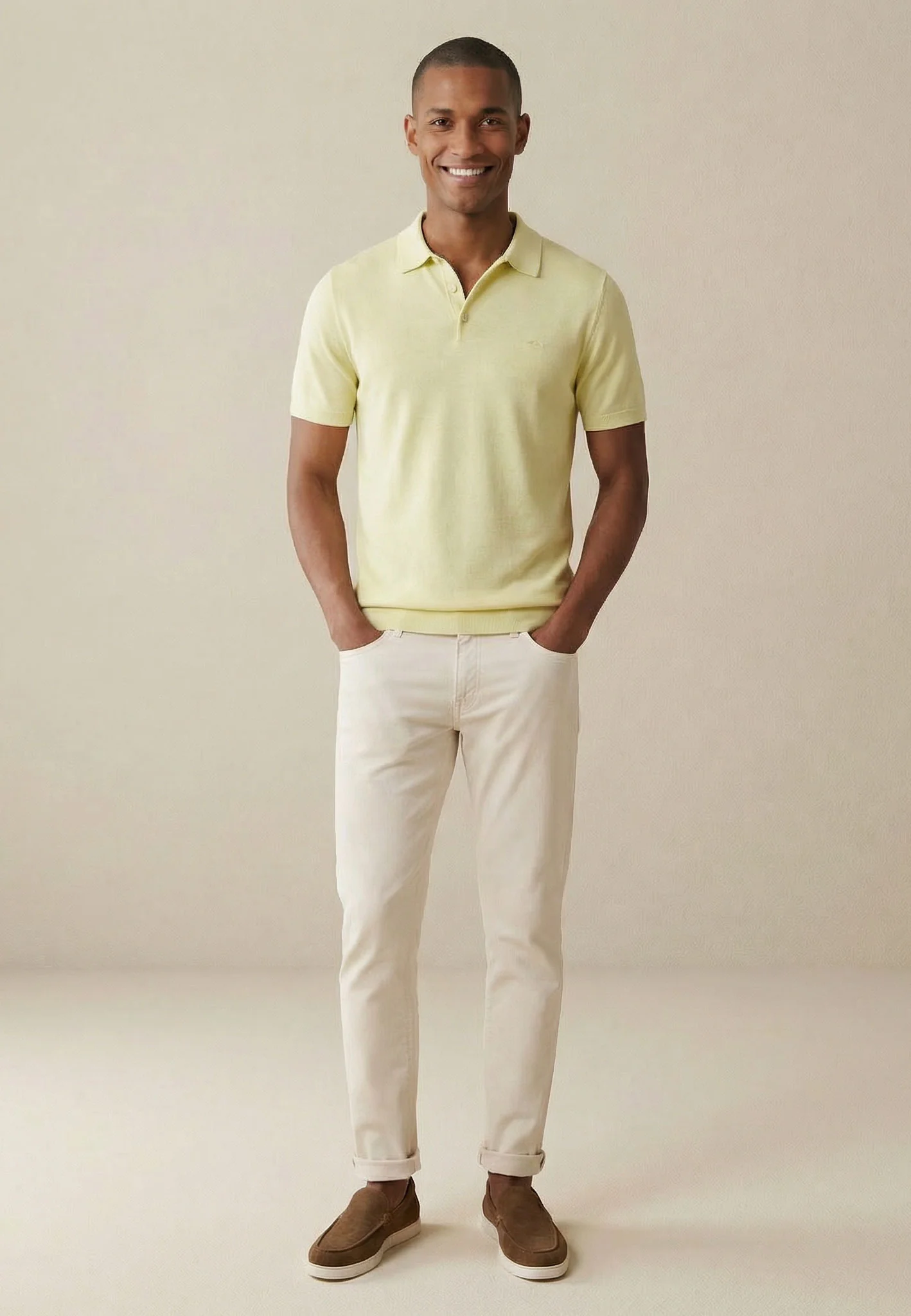Poloshirt aus Baumwolle mit klassischem Polokragen – Air Cotton - Image 27