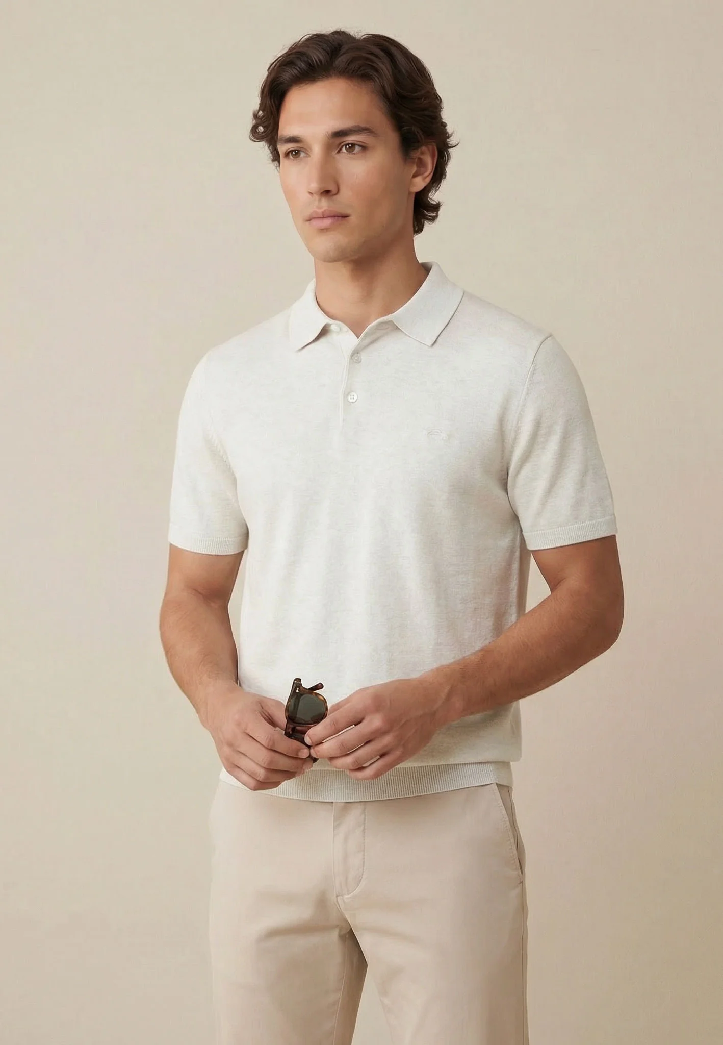 Poloshirt aus Baumwolle mit klassischem Polokragen – Air Cotton - Image 31