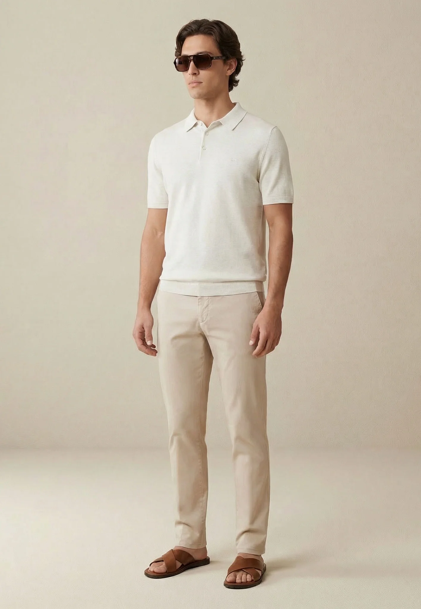 Poloshirt aus Baumwolle mit klassischem Polokragen – Air Cotton - Image 32
