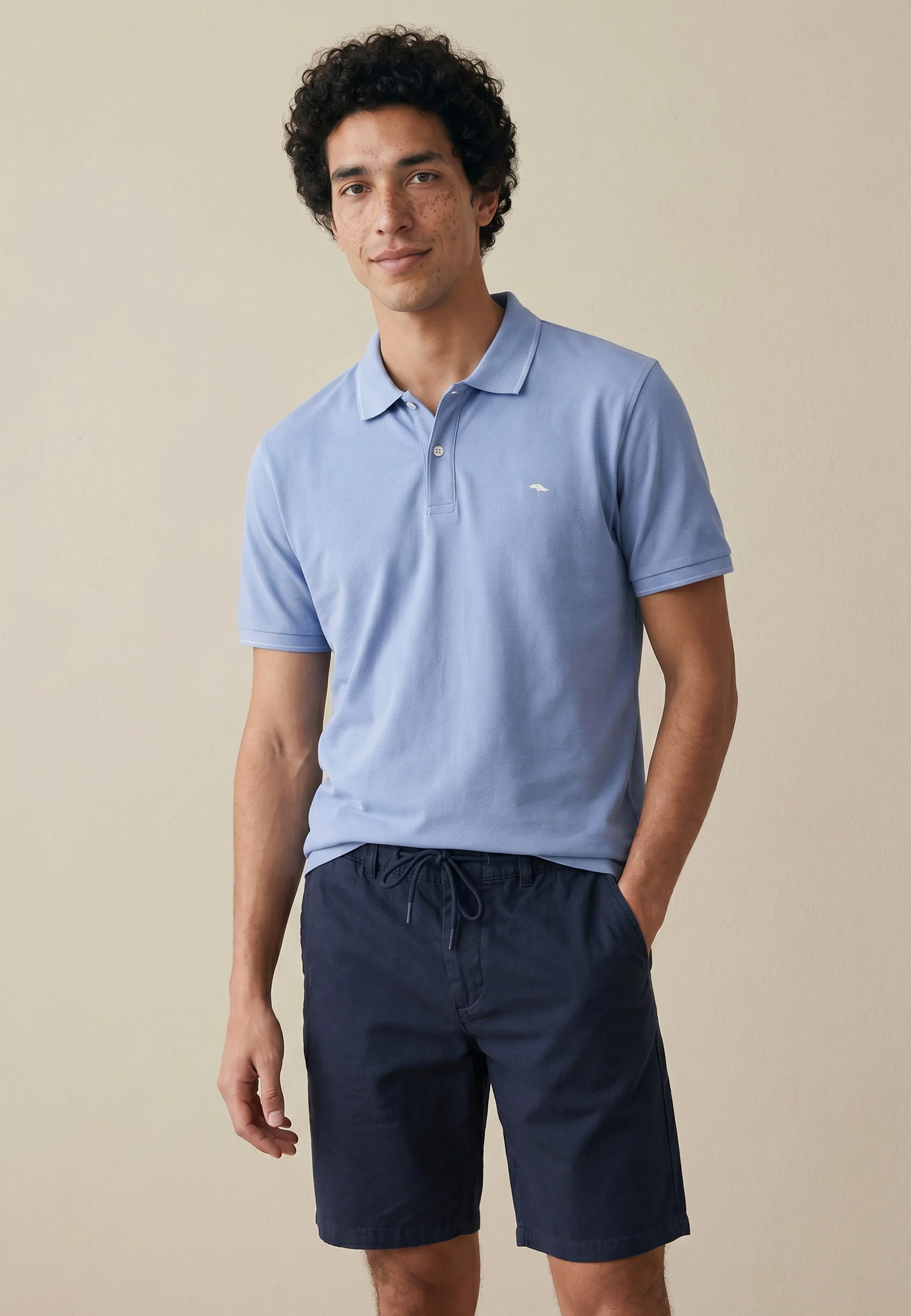 Poloshirt aus Baumwolle mit Knopfleiste und Polokragen - Image 3