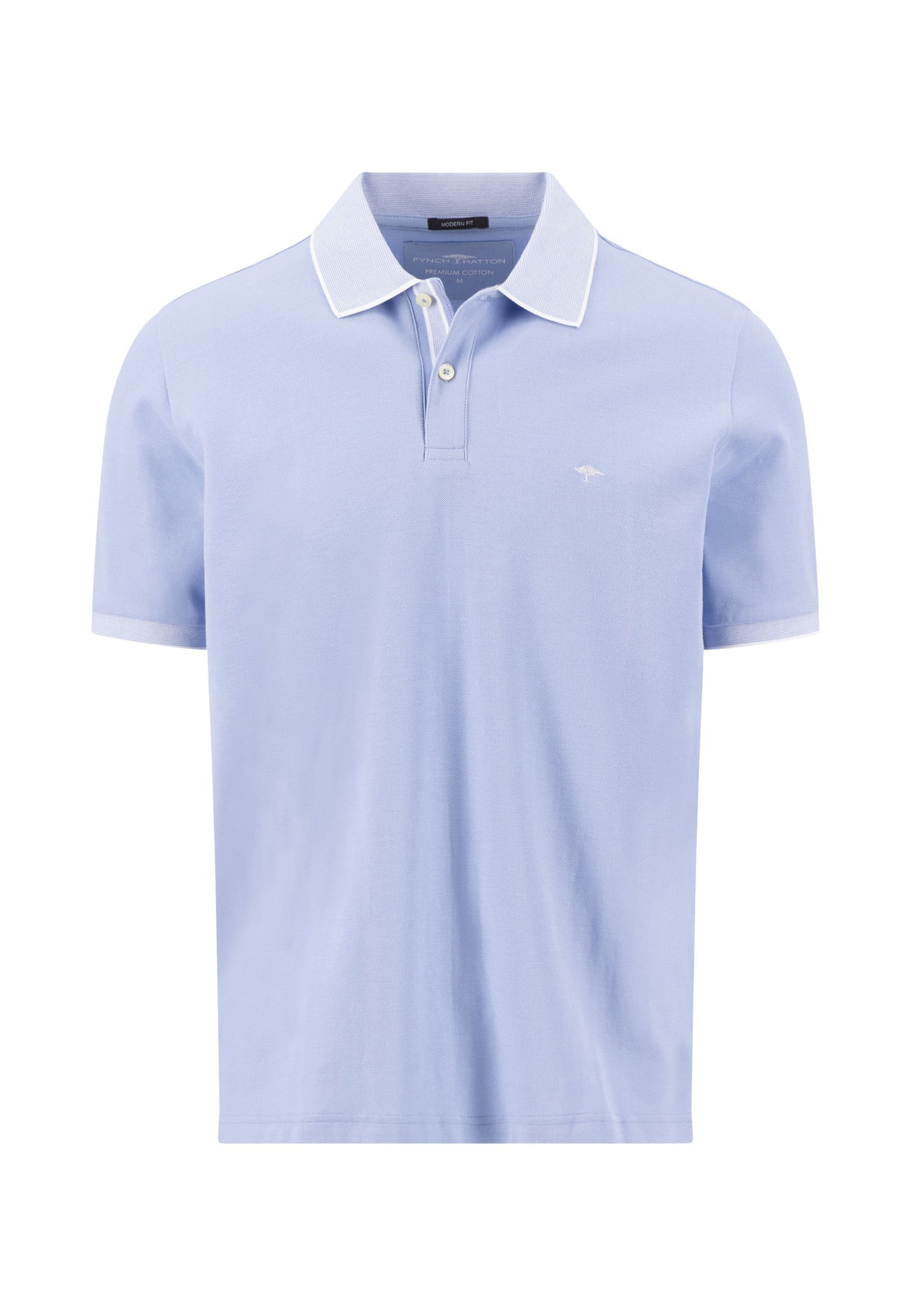 Poloshirt aus Baumwolle mit Kontrastdetails - Image 4