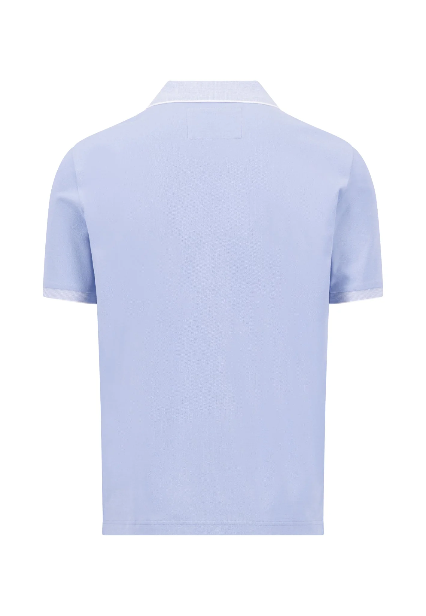 Poloshirt aus Baumwolle mit Kontrastdetails - Image 5
