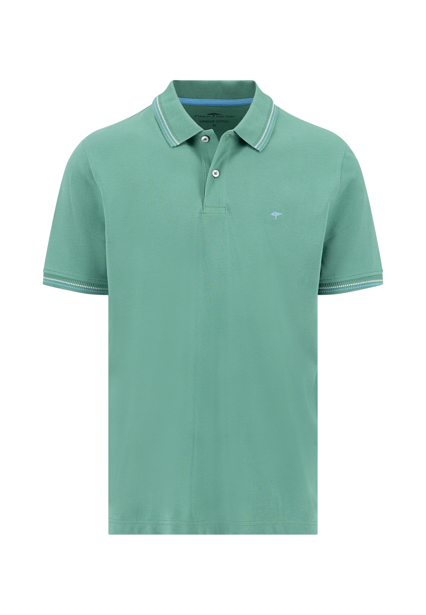 Poloshirt aus Baumwolle mit Kontrastdetails und Polokragen - Image 19