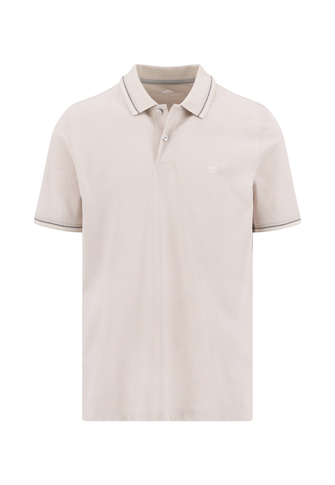 Poloshirt aus Baumwolle mit Kontrastdetails und Polokragen - Image 4