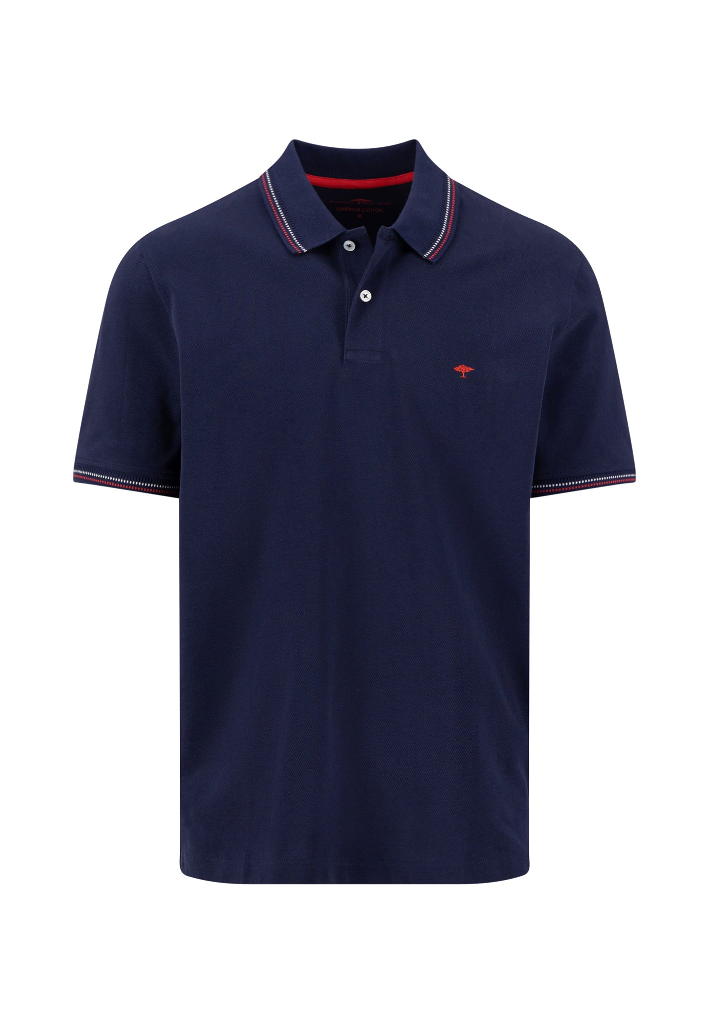 Poloshirt aus Baumwolle mit Kontrastdetails und Polokragen - Image 9