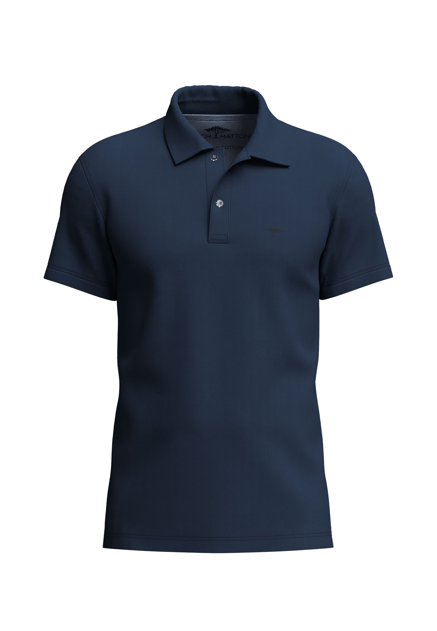 Poloshirt aus Baumwolle mit Struktur und Logo-Stickerei - Image 6