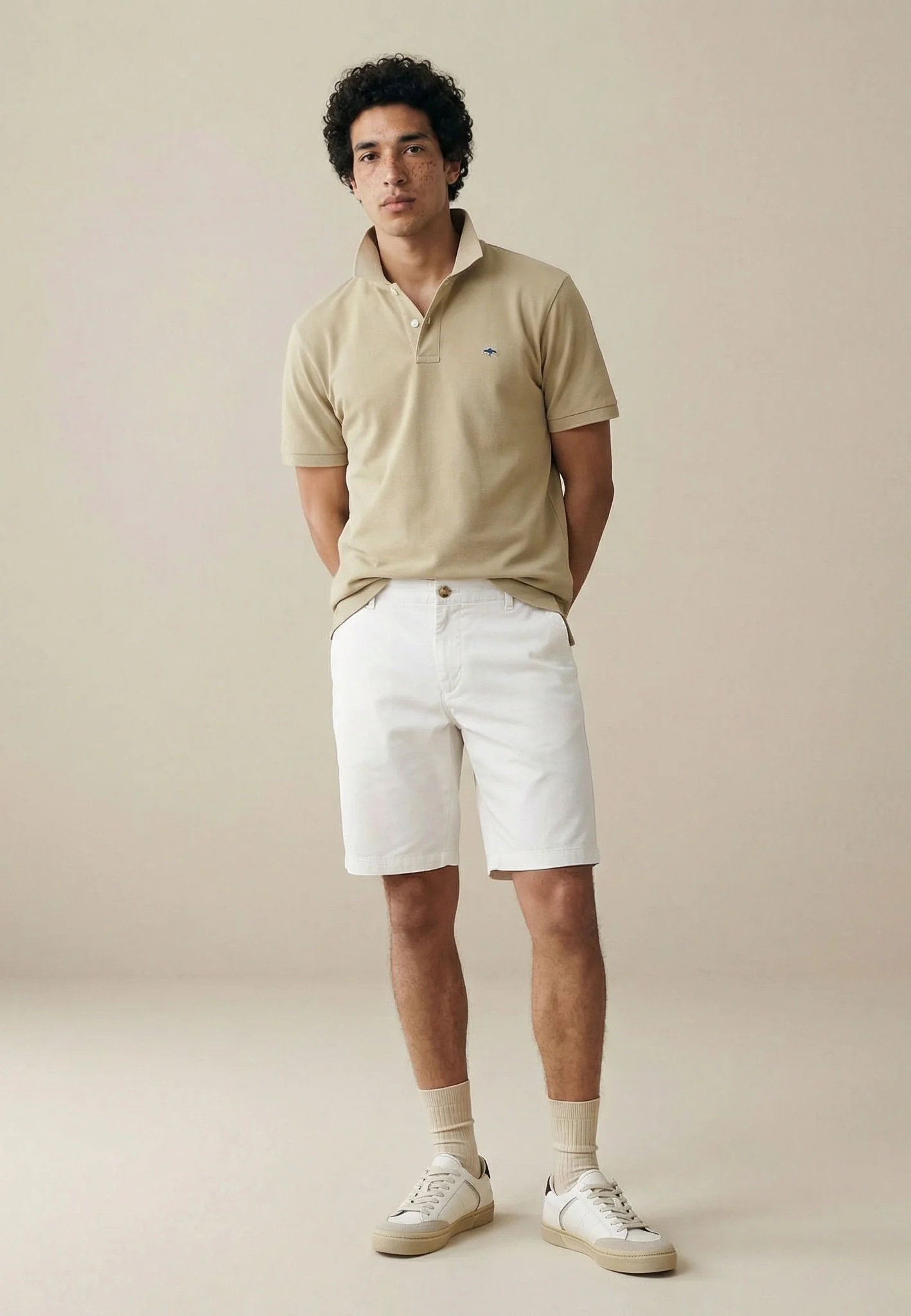 Poloshirt aus Baumwolle mit strukturierter Oberfläche – Premium Cotton - Image 59