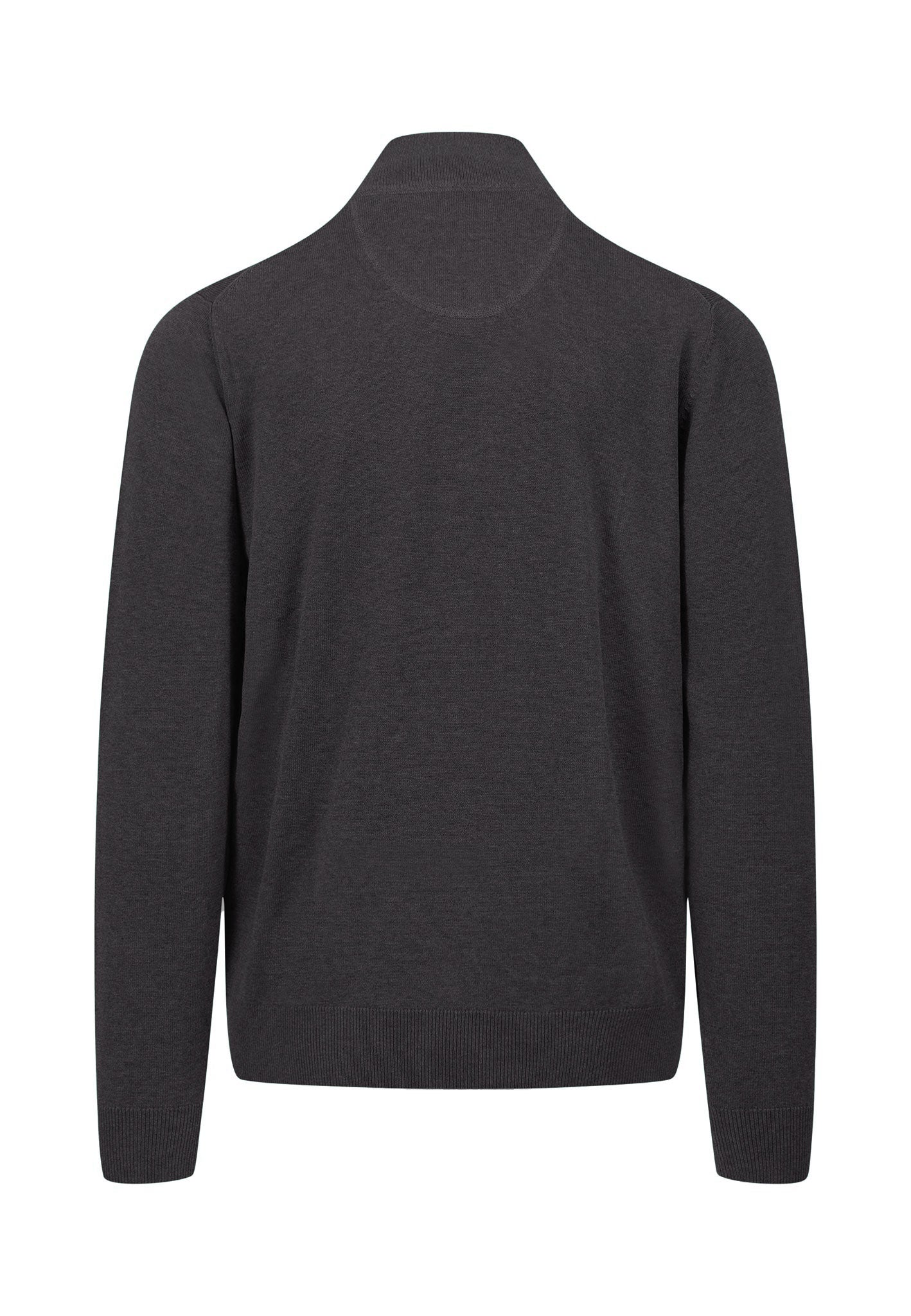 Pullover aus Baumwolle mit Troyer-Kragen und Logo Detail - Image 16