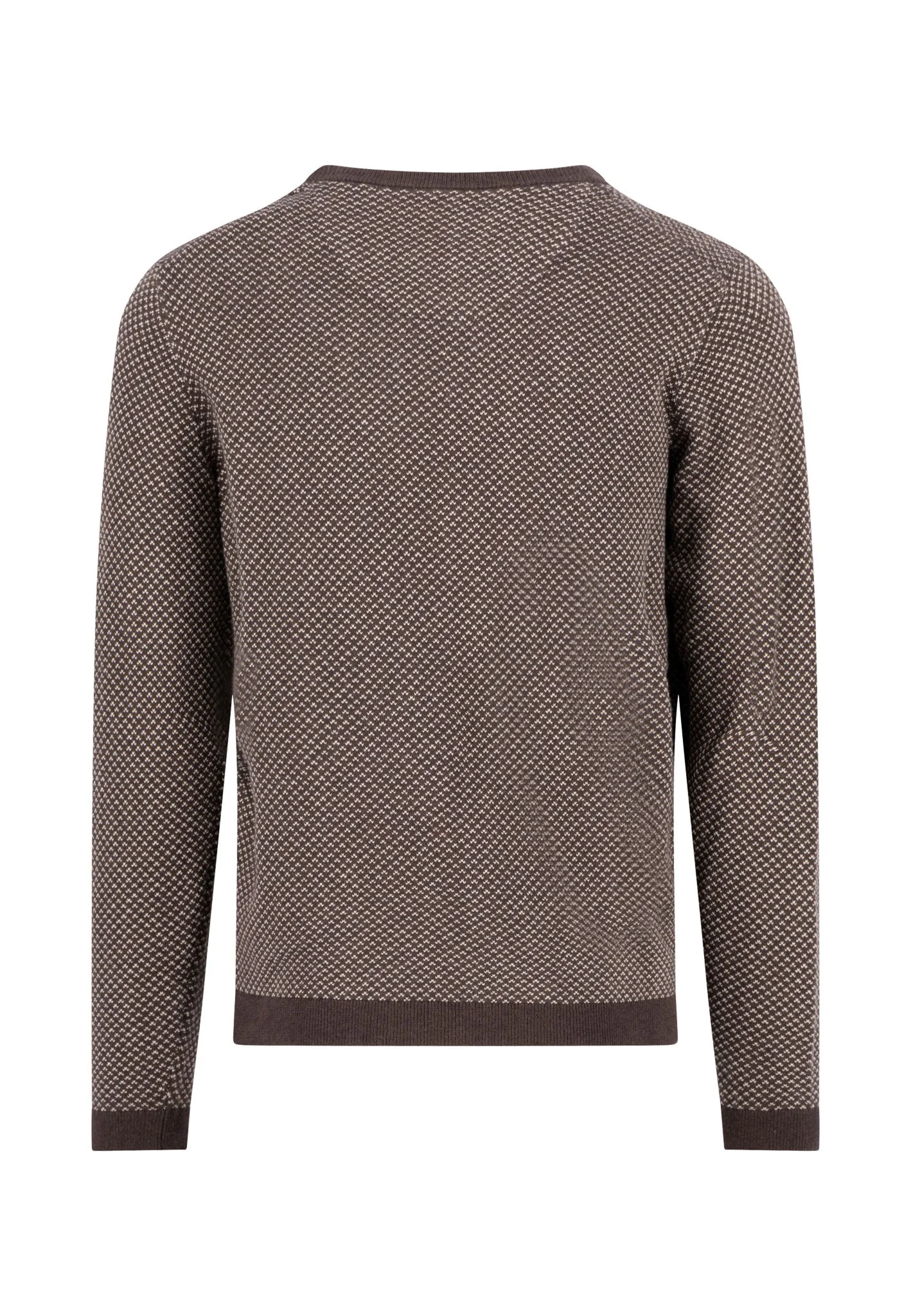 Pullover aus Baumwoll-Kaschmir-Mix mit Strukturmuster - Image 2