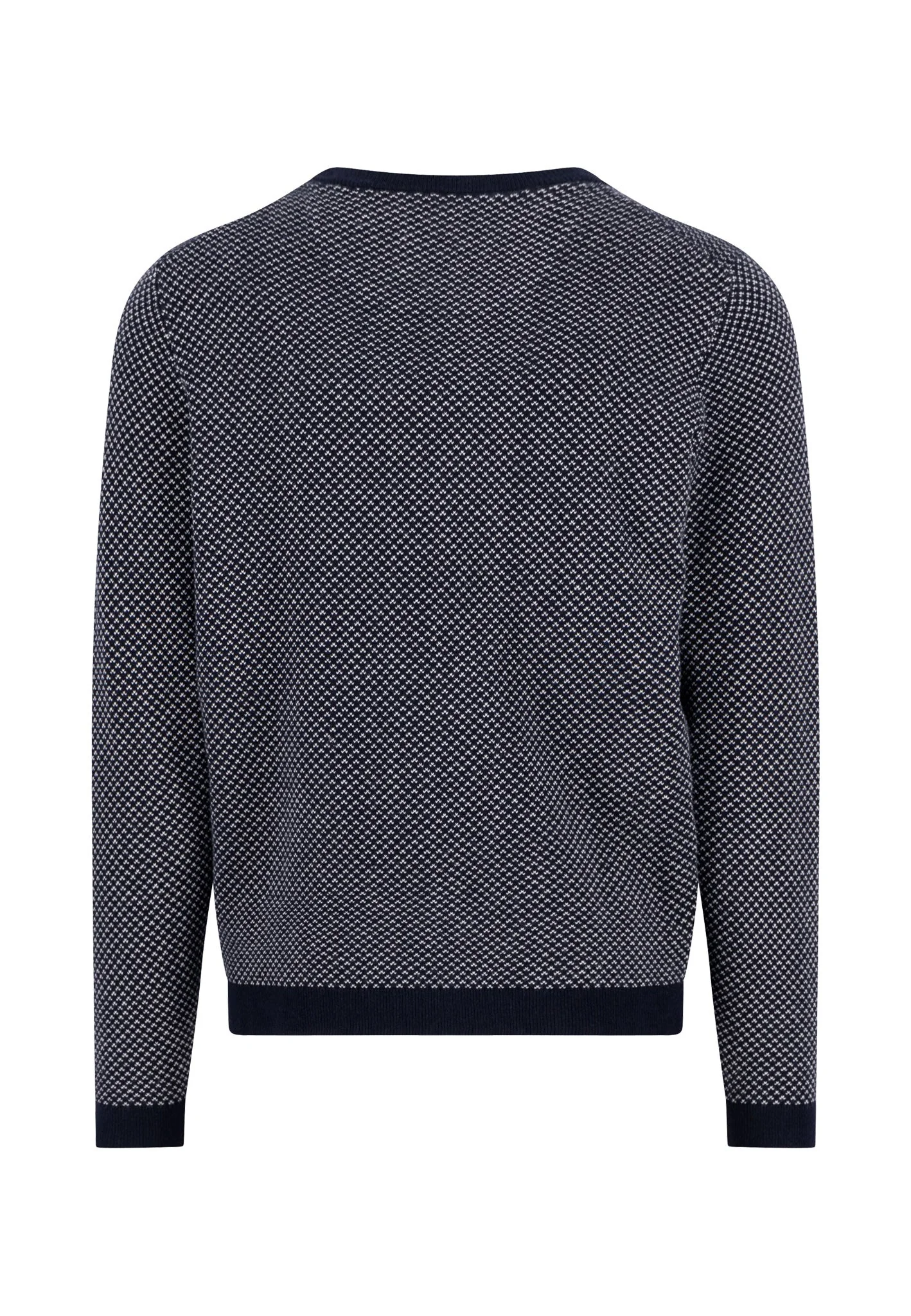 Pullover aus Baumwoll-Kaschmir-Mix mit Strukturmuster - Image 8