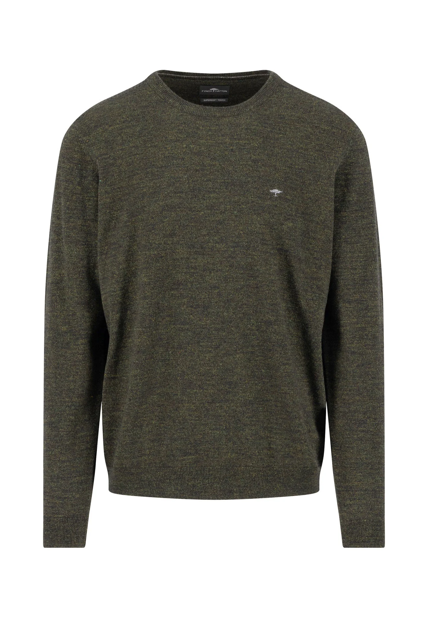 Pullover aus Baumwoll-Wollmix mit Rundhalsausschnitt - Image 5