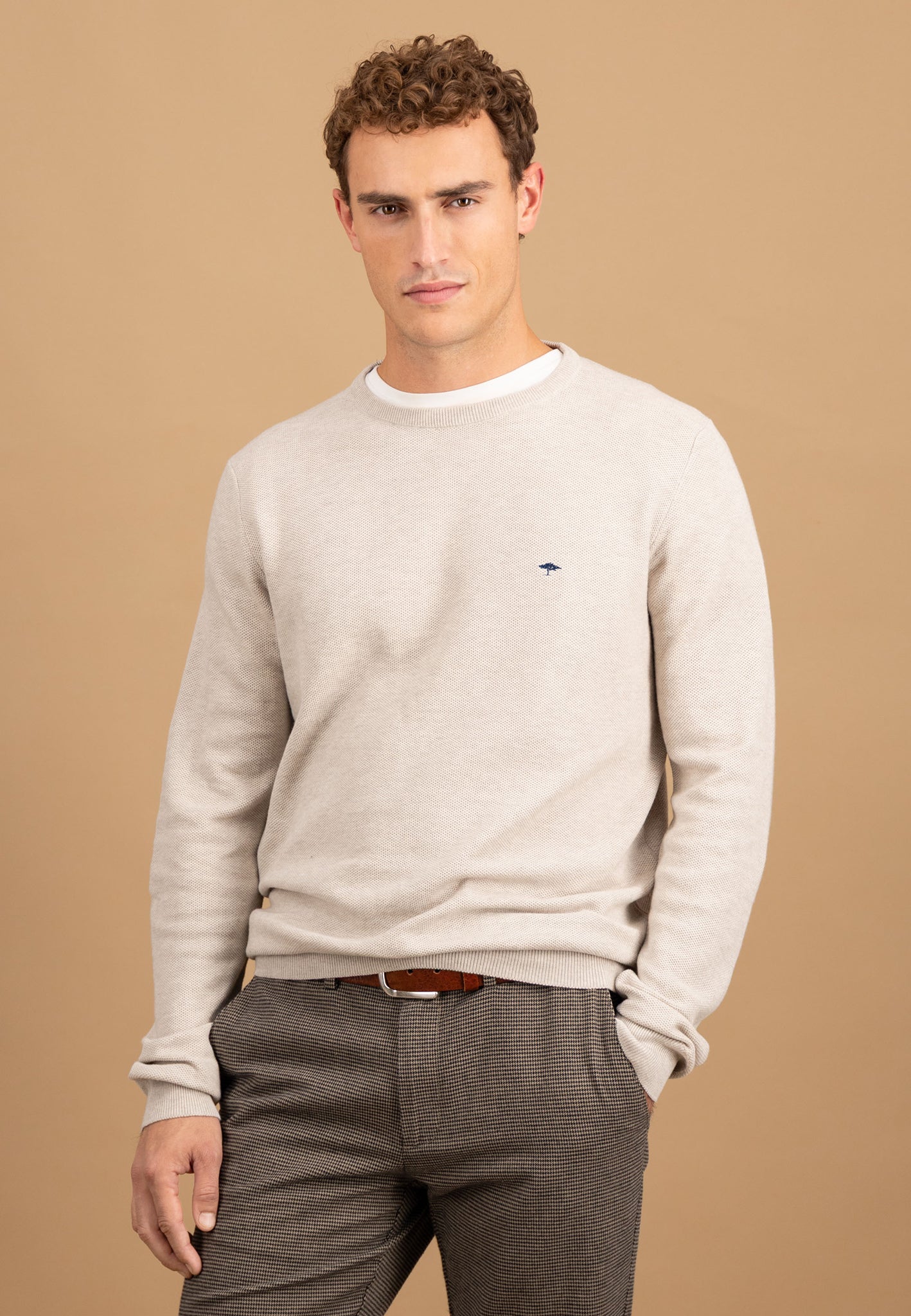 Pullover aus Baumwolle mit feiner Struktur - Image 31