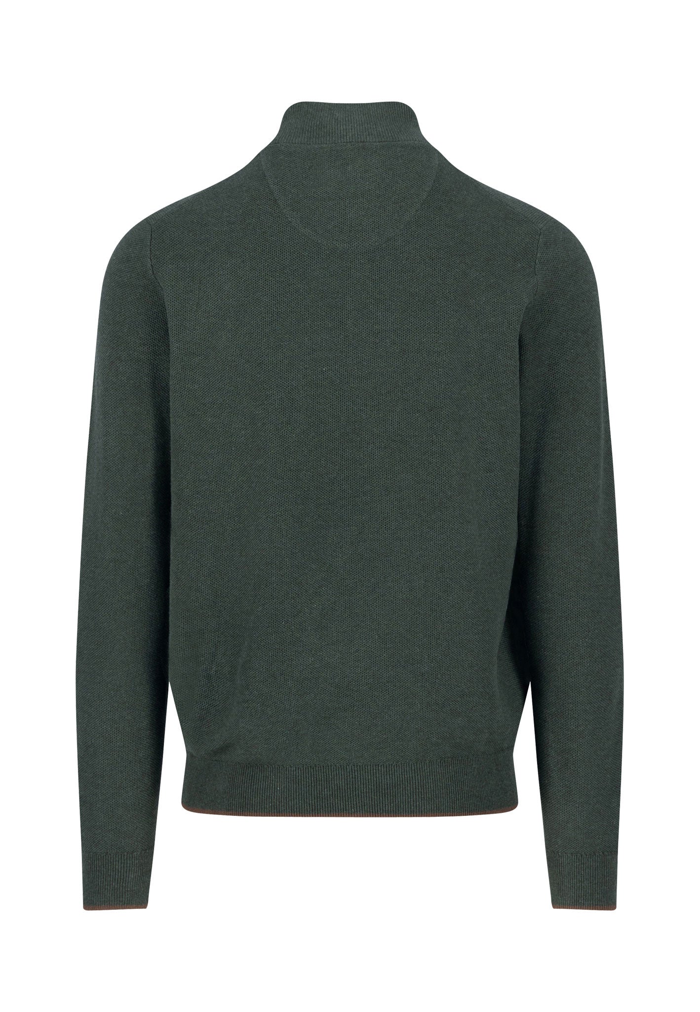 Pullover aus Baumwolle mit Knopfleiste und Stehkragen - Image 12