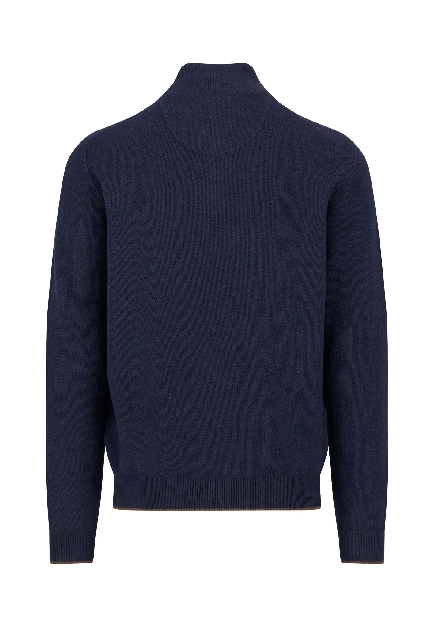 Pullover aus Baumwolle mit Knopfleiste und Stehkragen - Image 6
