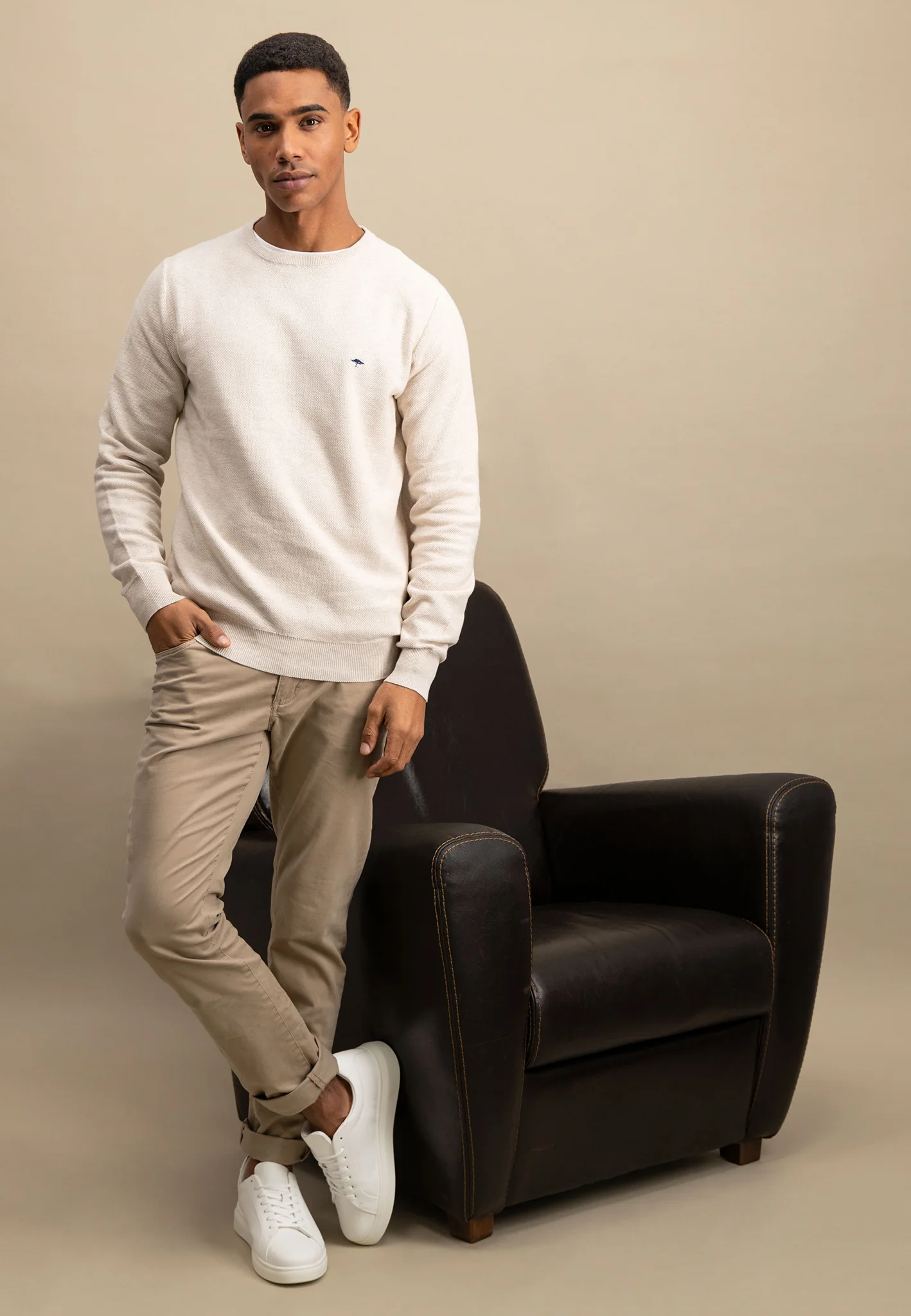 Pullover aus Baumwolle mit Rundhalsausschnitt - Image 10