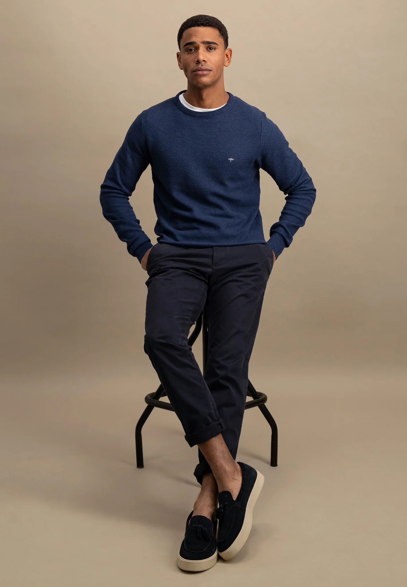 Pullover aus Baumwolle mit Rundhalsausschnitt - Image 43
