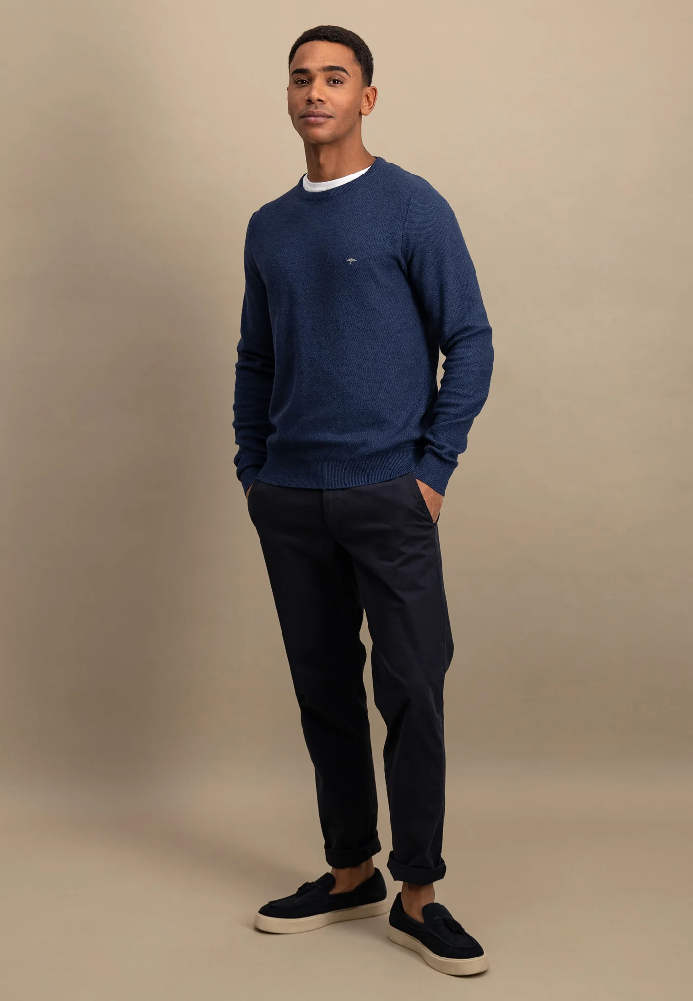Pullover aus Baumwolle mit Rundhalsausschnitt - Image 45