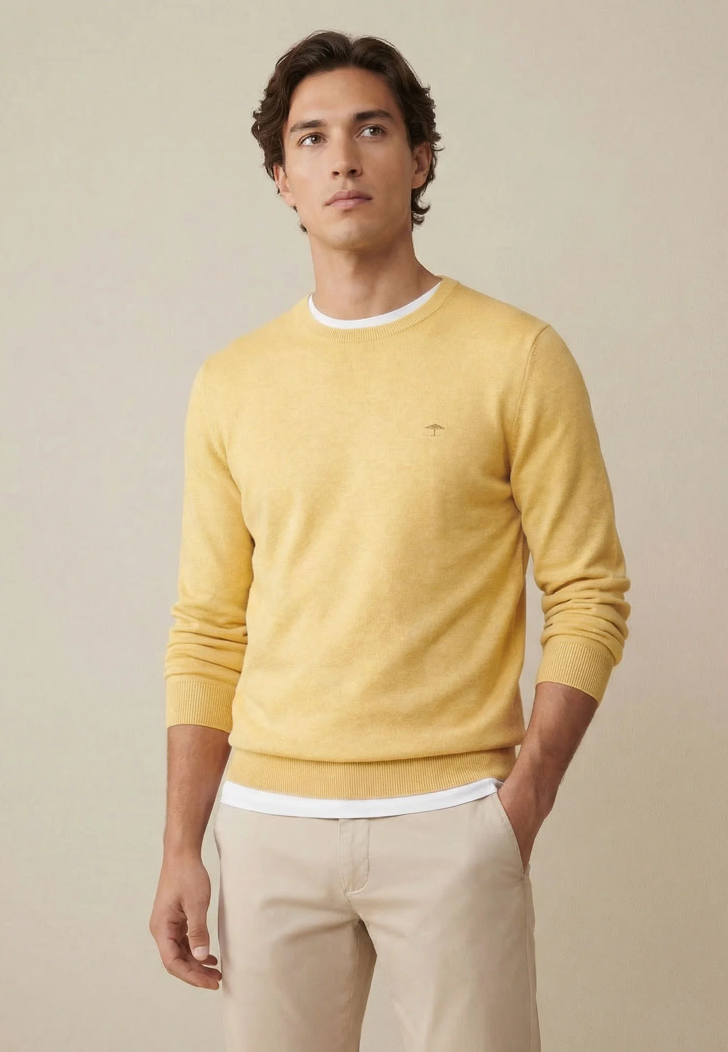 Pullover aus Baumwolle mit Rundhalsausschnitt – Air Cotton - Image 6