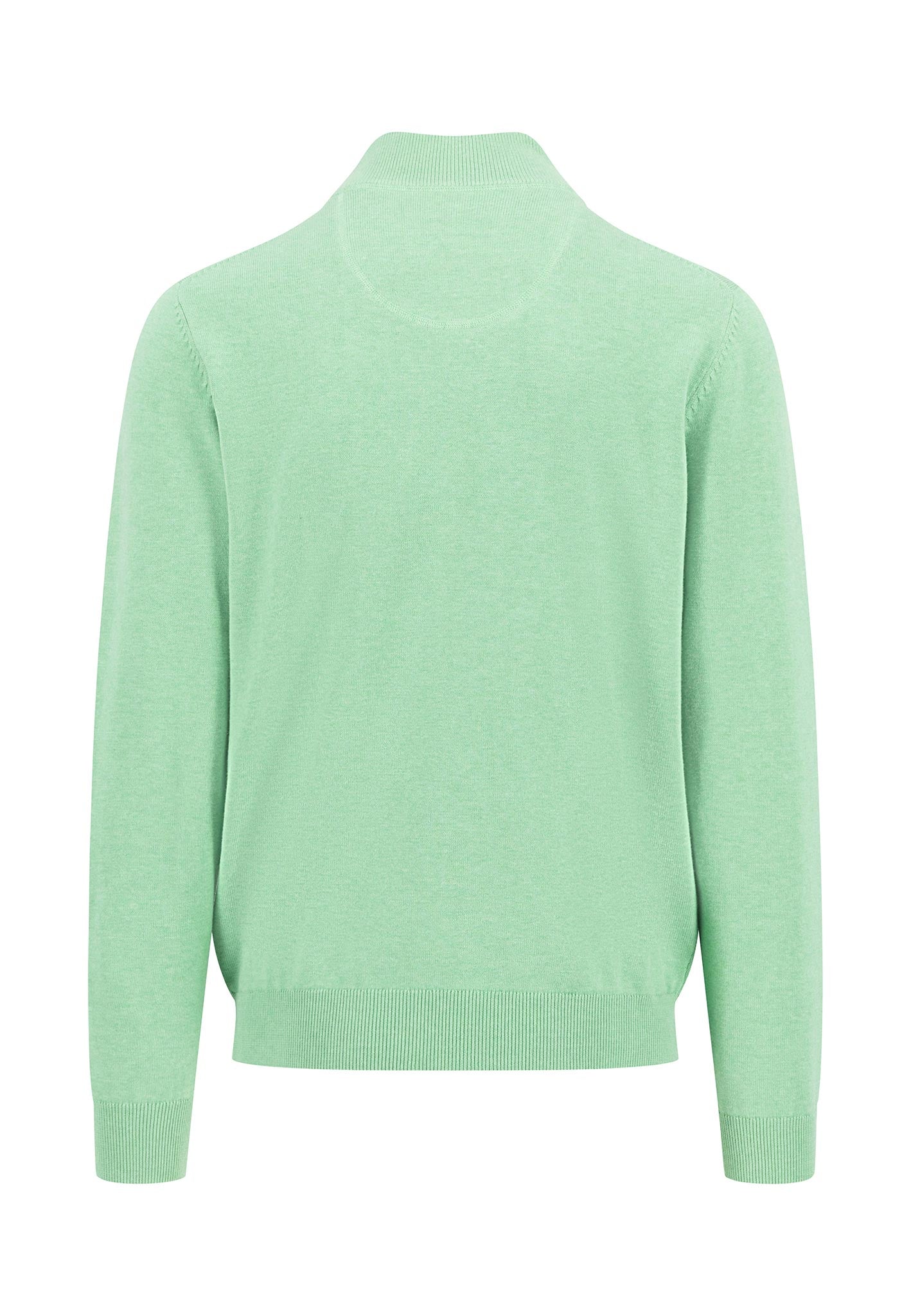 Pullover aus Baumwolle mit Troyer-Kragen - Image 10