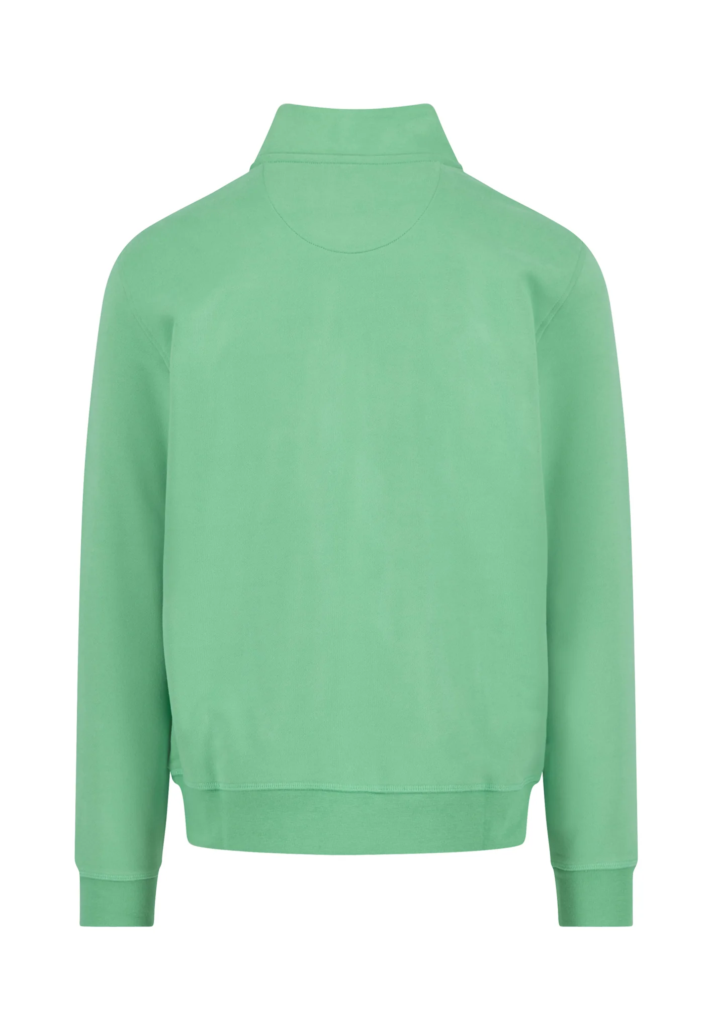 Pullover aus Baumwolle mit Troyer-Kragen - Image 2