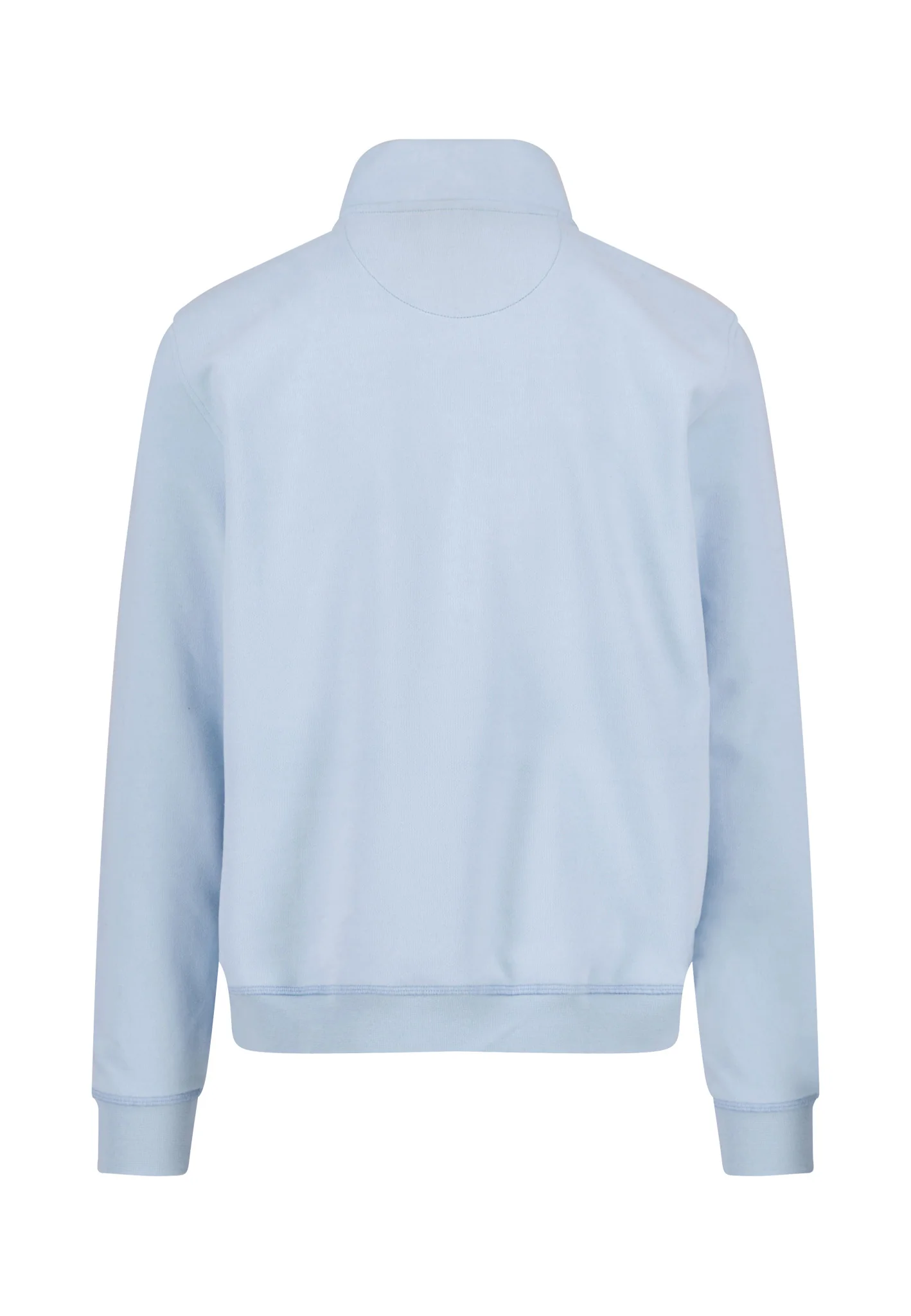Pullover aus Baumwolle mit Troyer-Kragen - Image 6