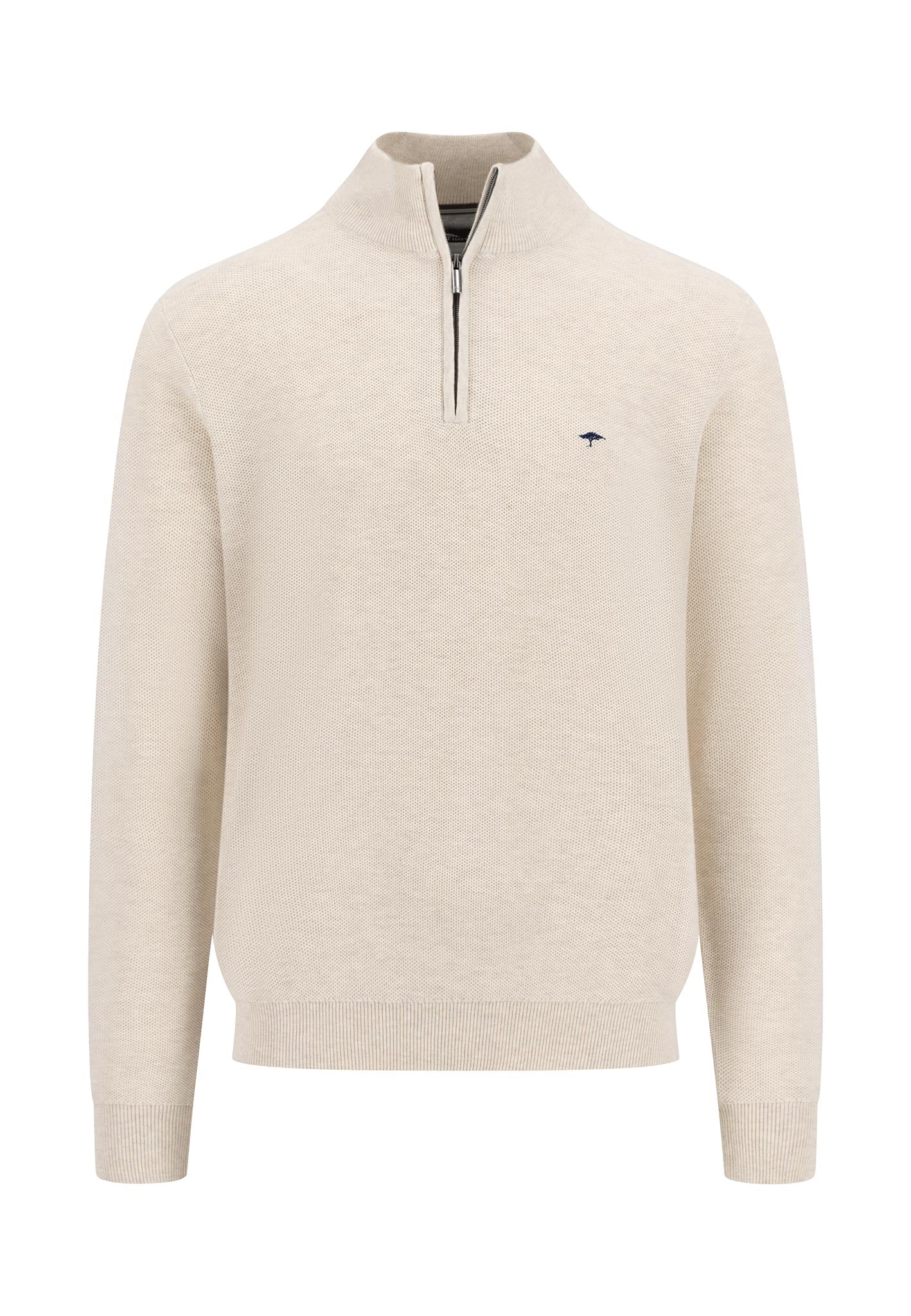 Pullover aus Baumwolle mit Wabenstruktur - Image 3