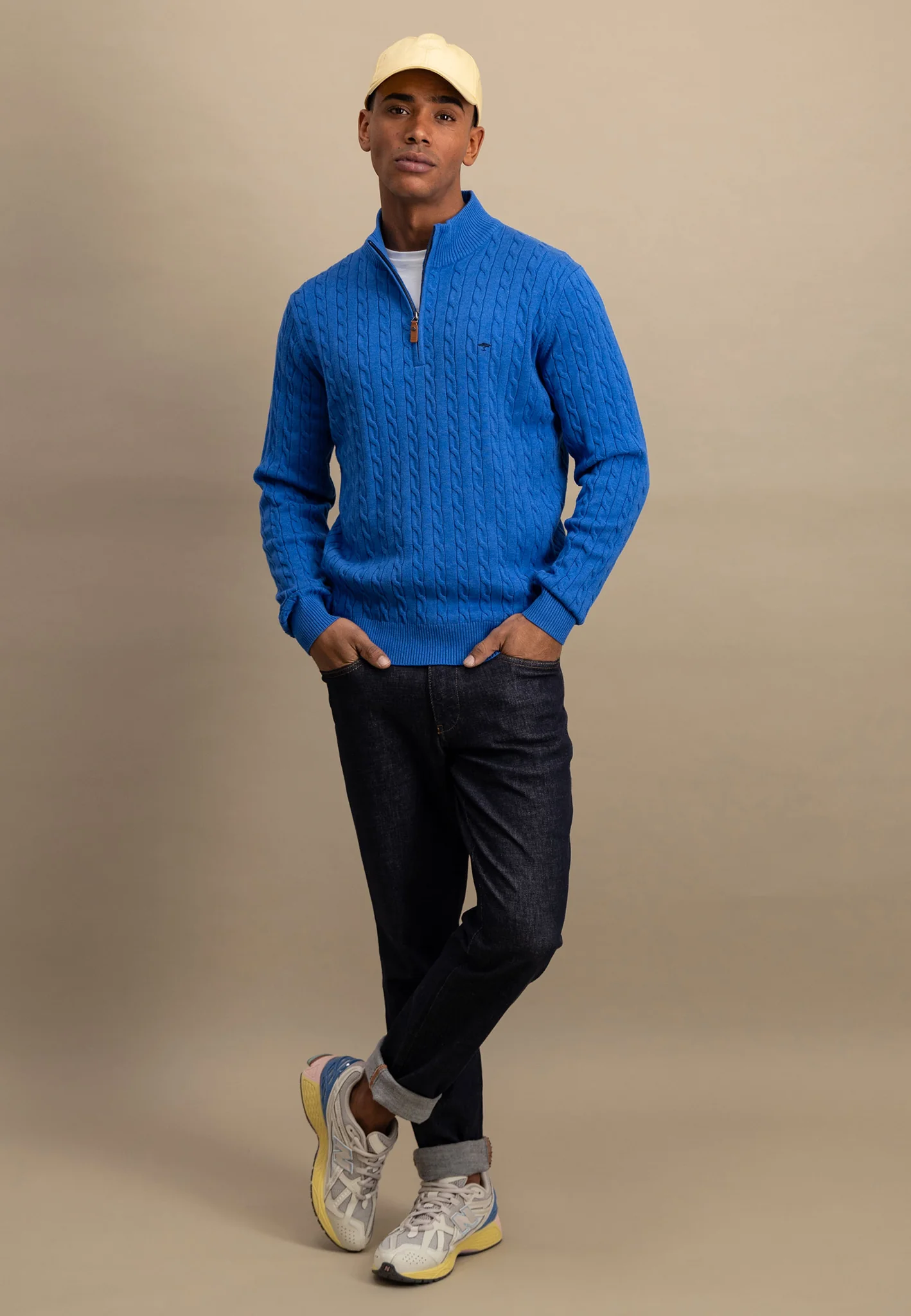 Pullover aus Baumwolle mit Zopfstrickmuster - Image 20
