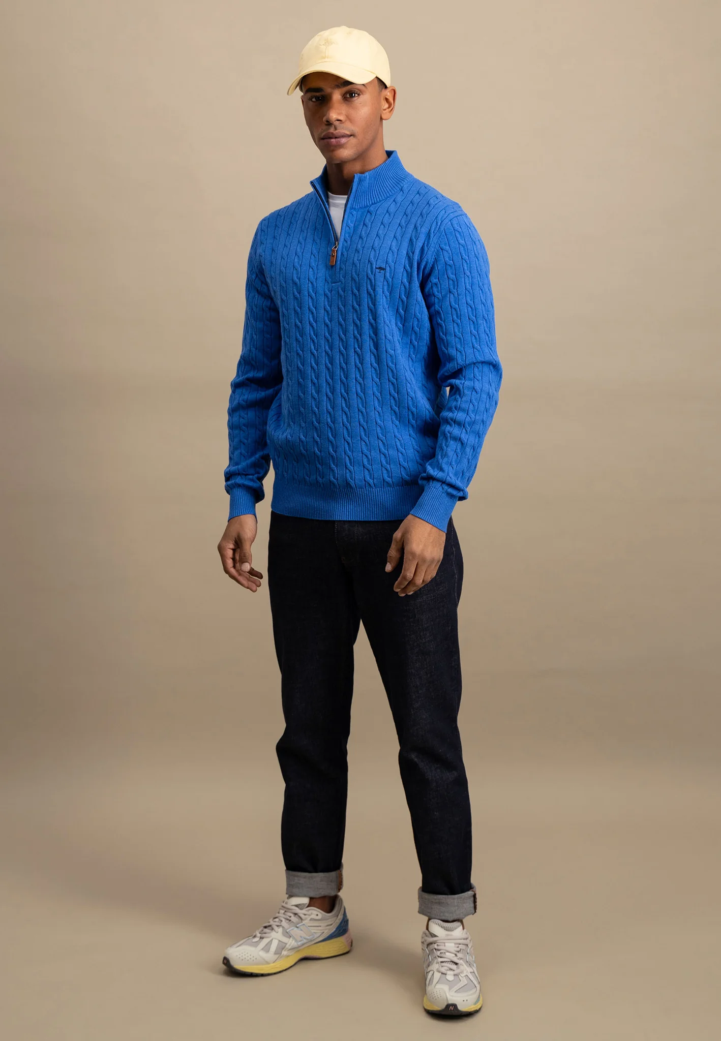 Pullover aus Baumwolle mit Zopfstrickmuster - Image 22