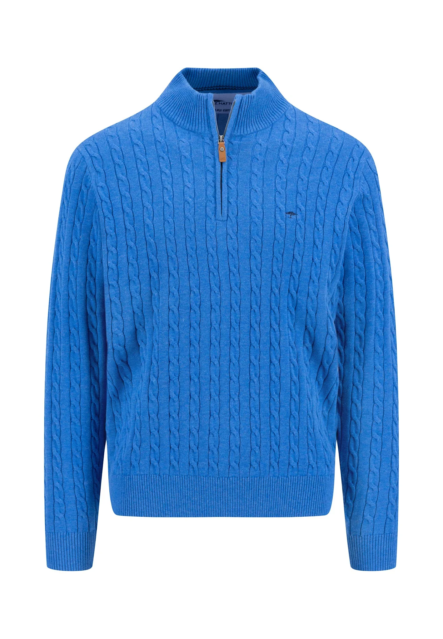 Pullover aus Baumwolle mit Zopfstrickmuster - Image 23