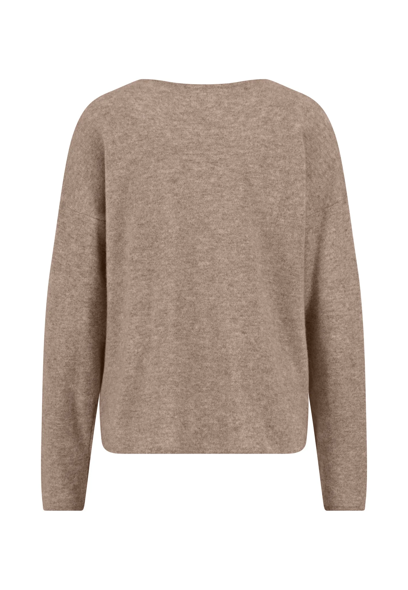 Pullover aus Kaschmir mit Rundhalsausschnitt und überschnittenen Schultern - Image 6