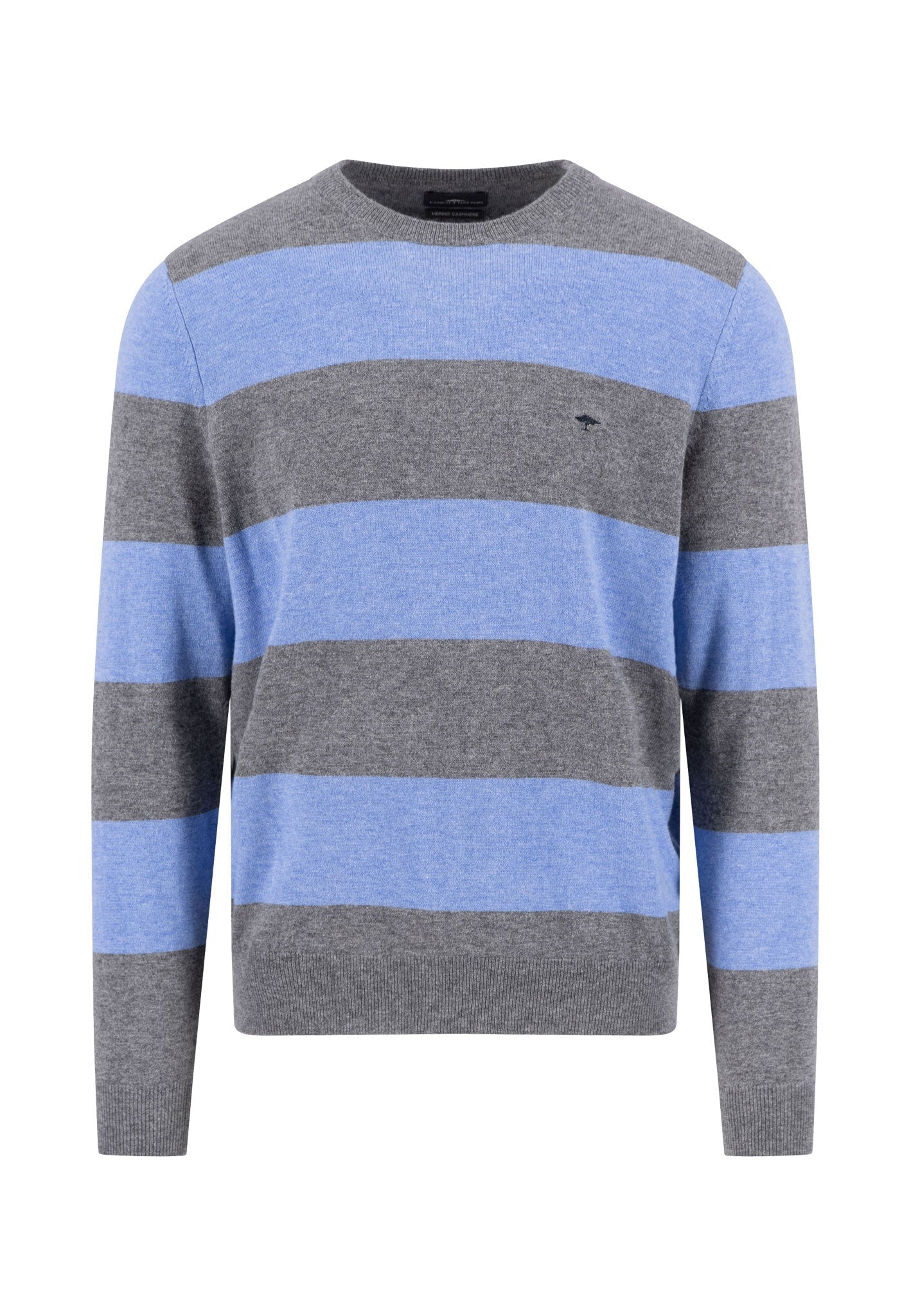 Pullover aus Merino-Kaschmir mit Blockstreifenmuster - Image 3
