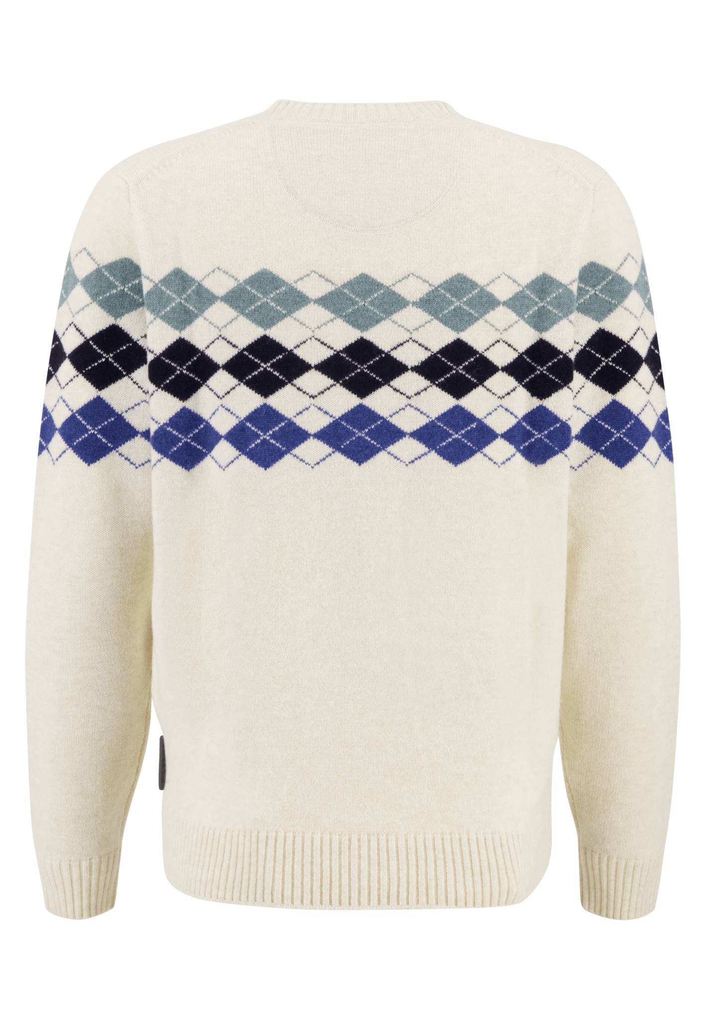 Pullover aus Woll-Kaschmir-Mix mit Argyle-Muster - Image 2