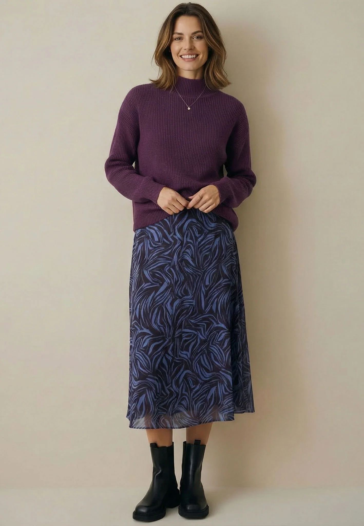 Pullover aus Wolle mit Stehkragen - Image 4