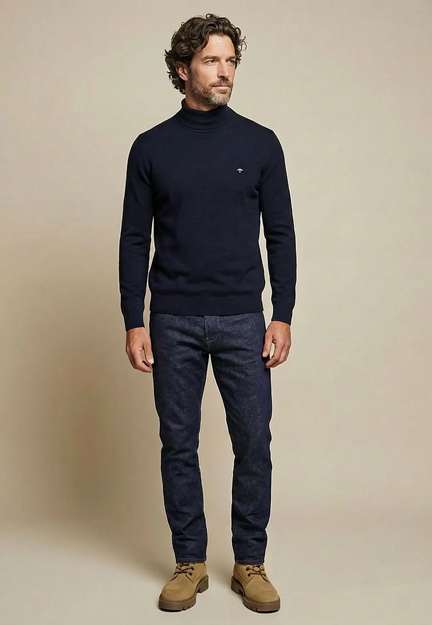 Rollkragen-Pullover aus feiner Baumwolle - Image 4