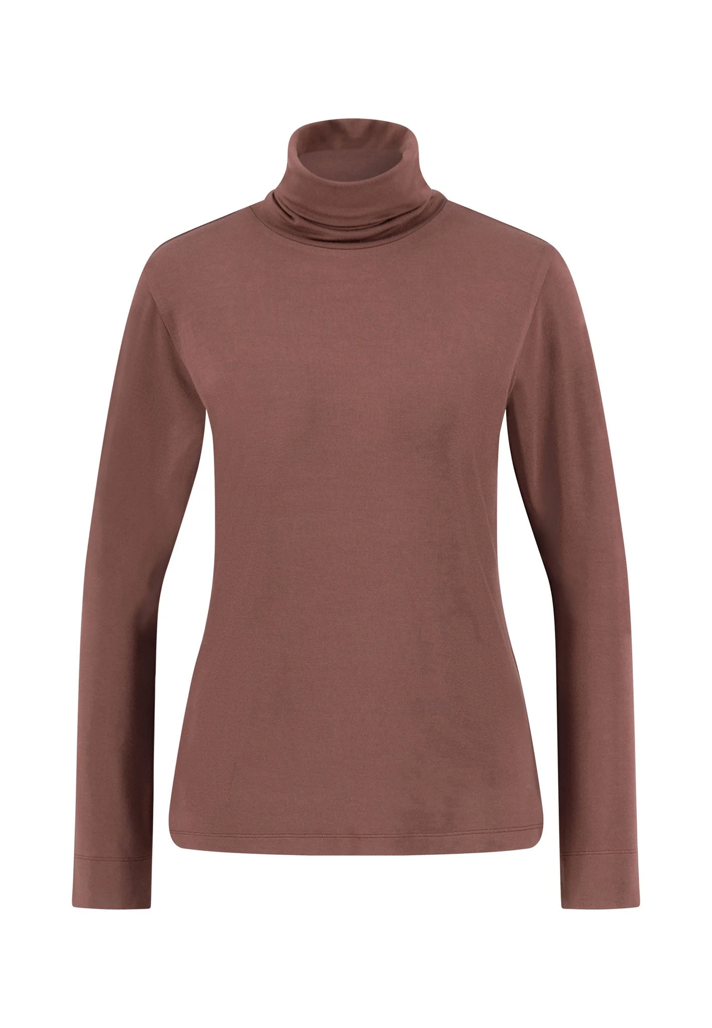 Rollkragenshirt aus Viskose-Stretch mit figurbetonter Passform - Image 17