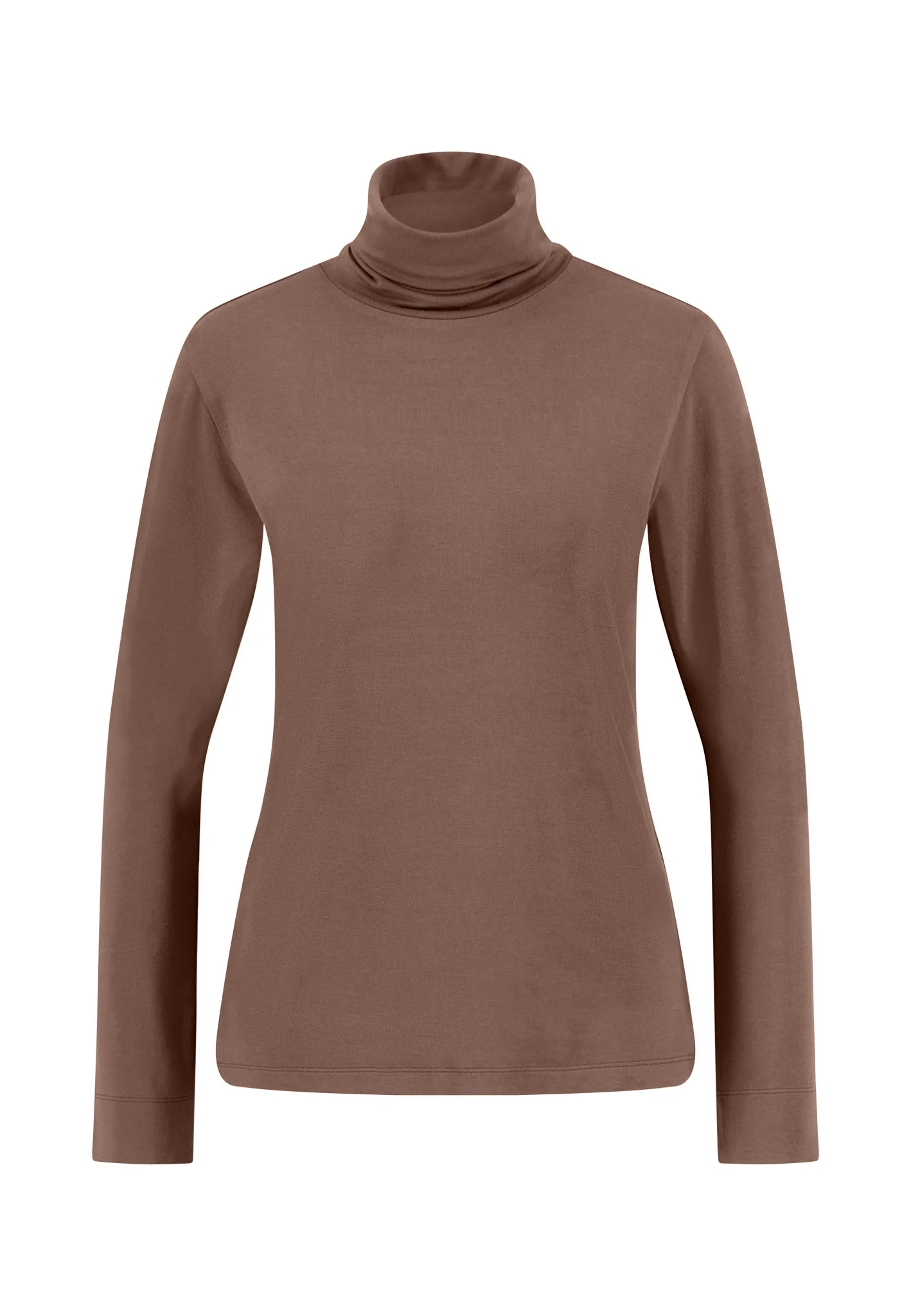 Rollkragenshirt aus Viskose-Stretch mit figurbetonter Passform - Image 23