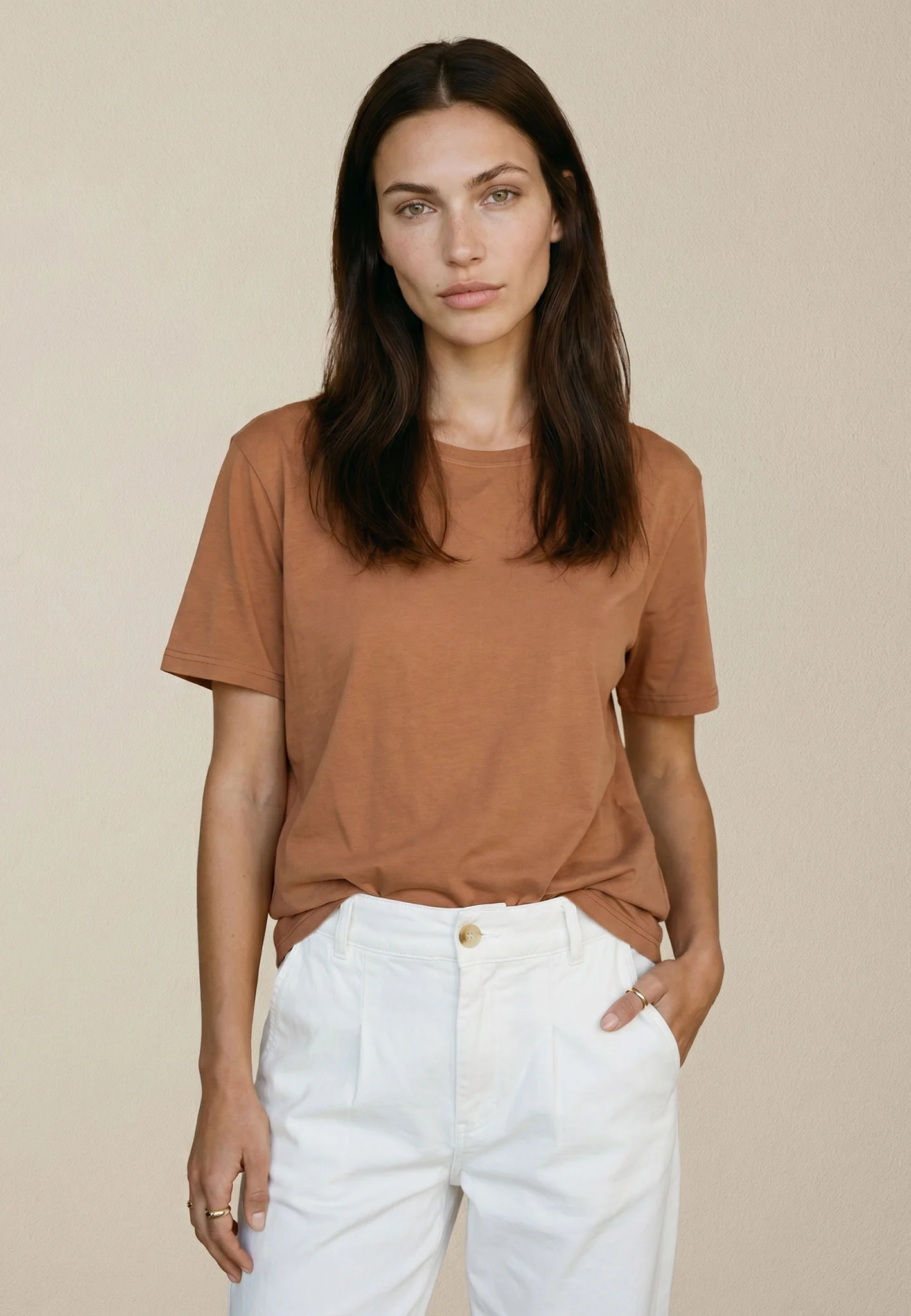 Shirt aus Modal-Mix mit Rundhalsausschnitt - Image 11